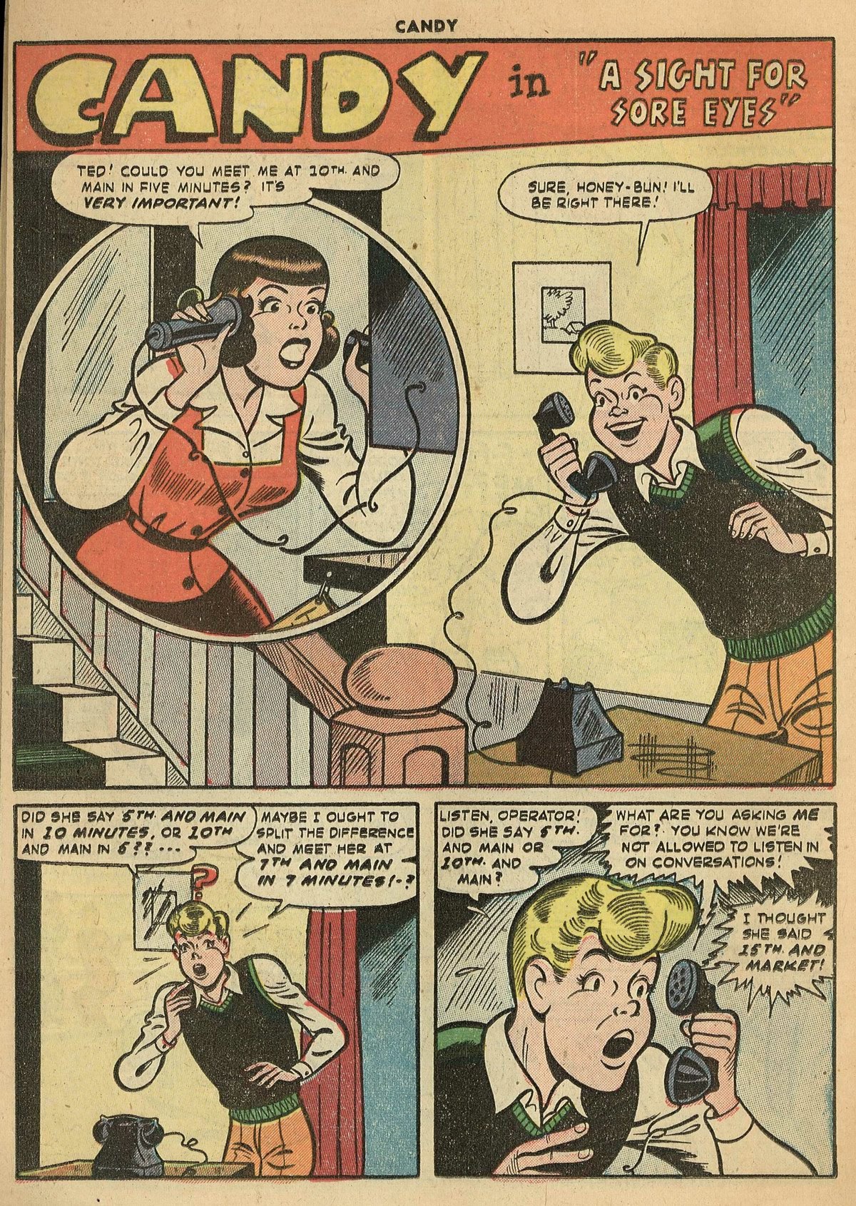 Read online Candy comic -  Issue #49 - 16