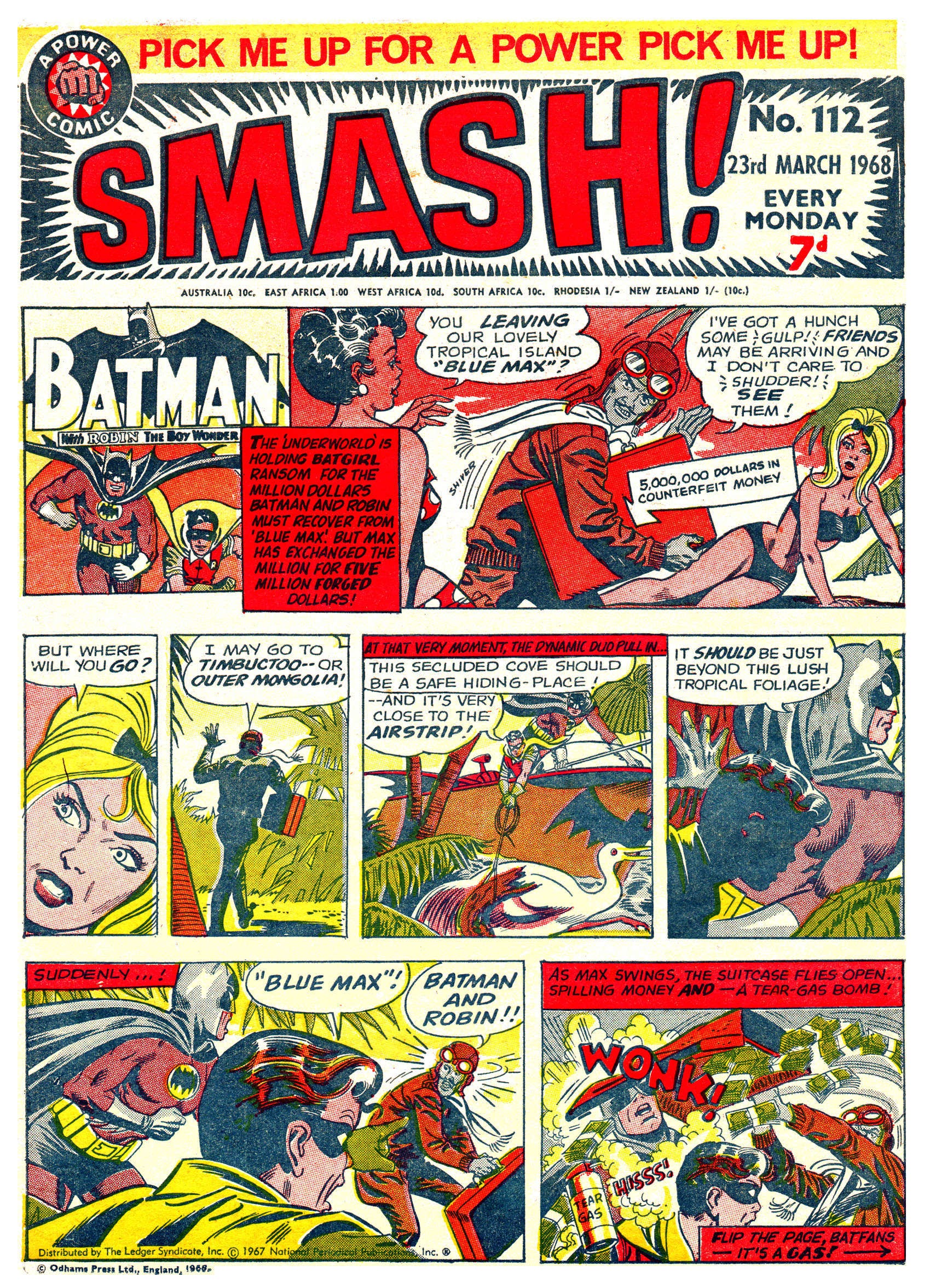 Read online Smash! (1966) comic -  Issue #112 - 1