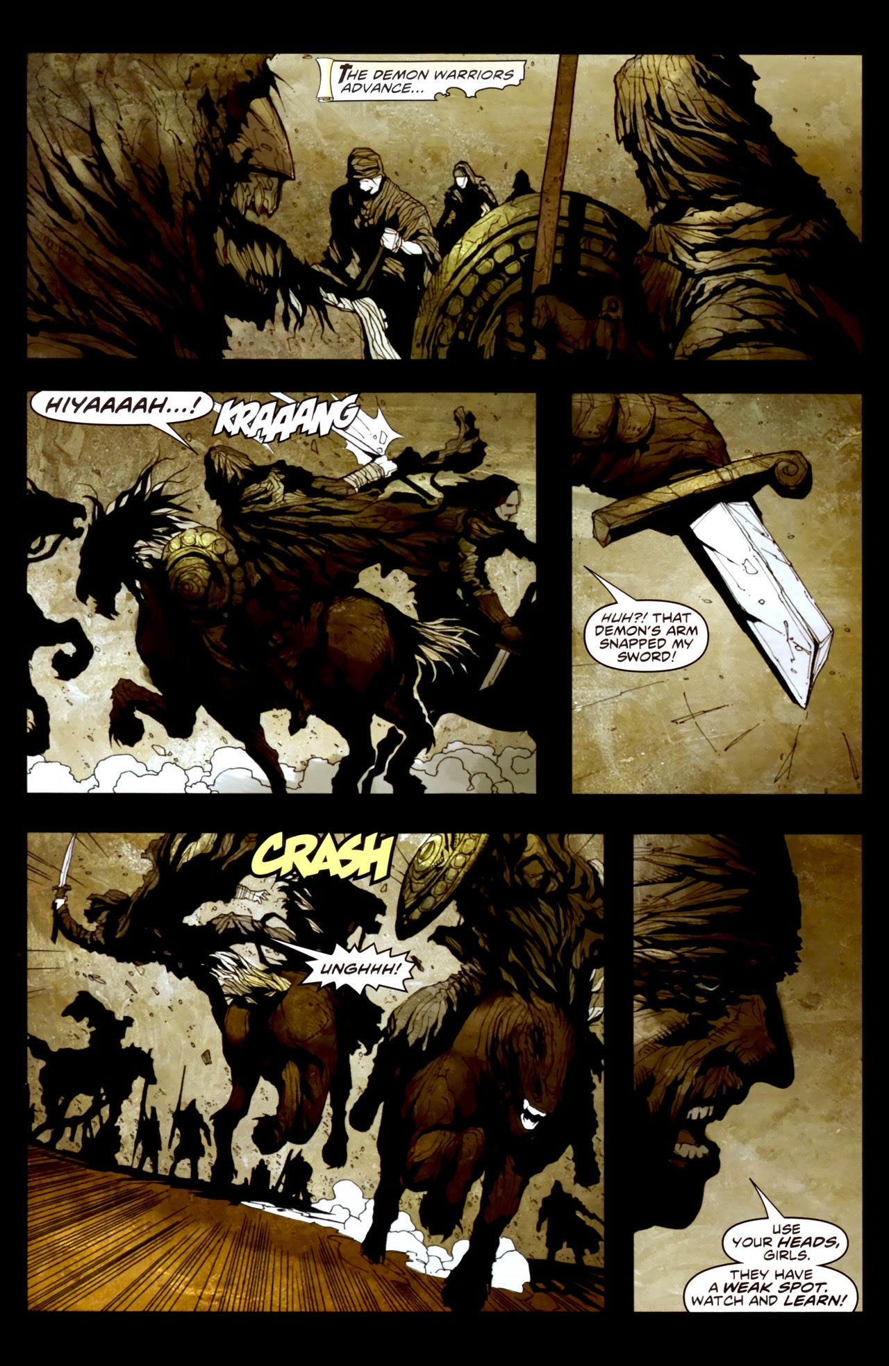 Read online Widow Warriors comic -  Issue #4 - 14