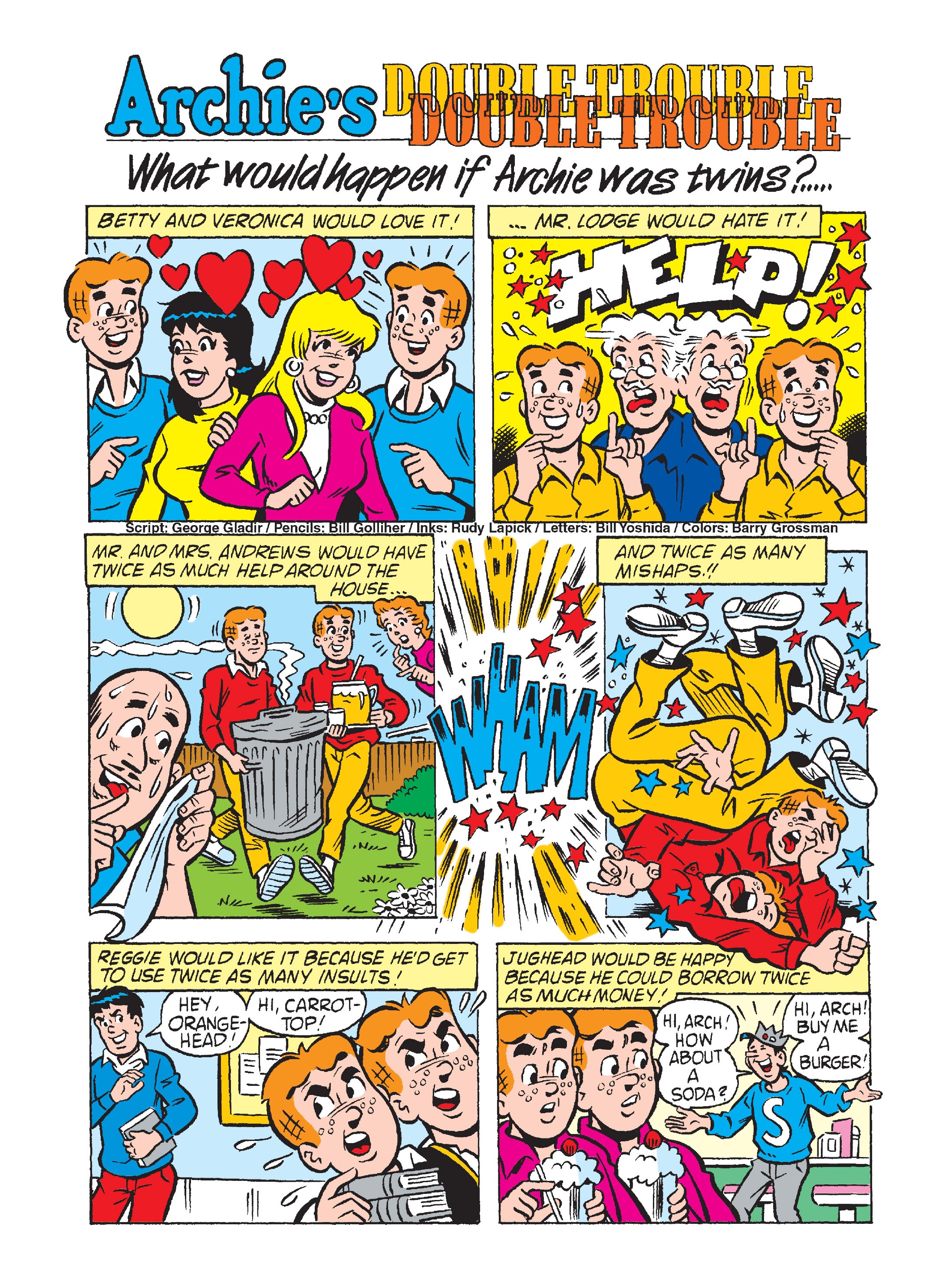 Read online Archie's Double Digest Magazine comic -  Issue #258 - 139
