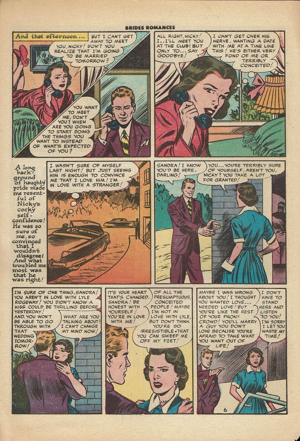 Read online Brides Romances comic -  Issue #17 - 8