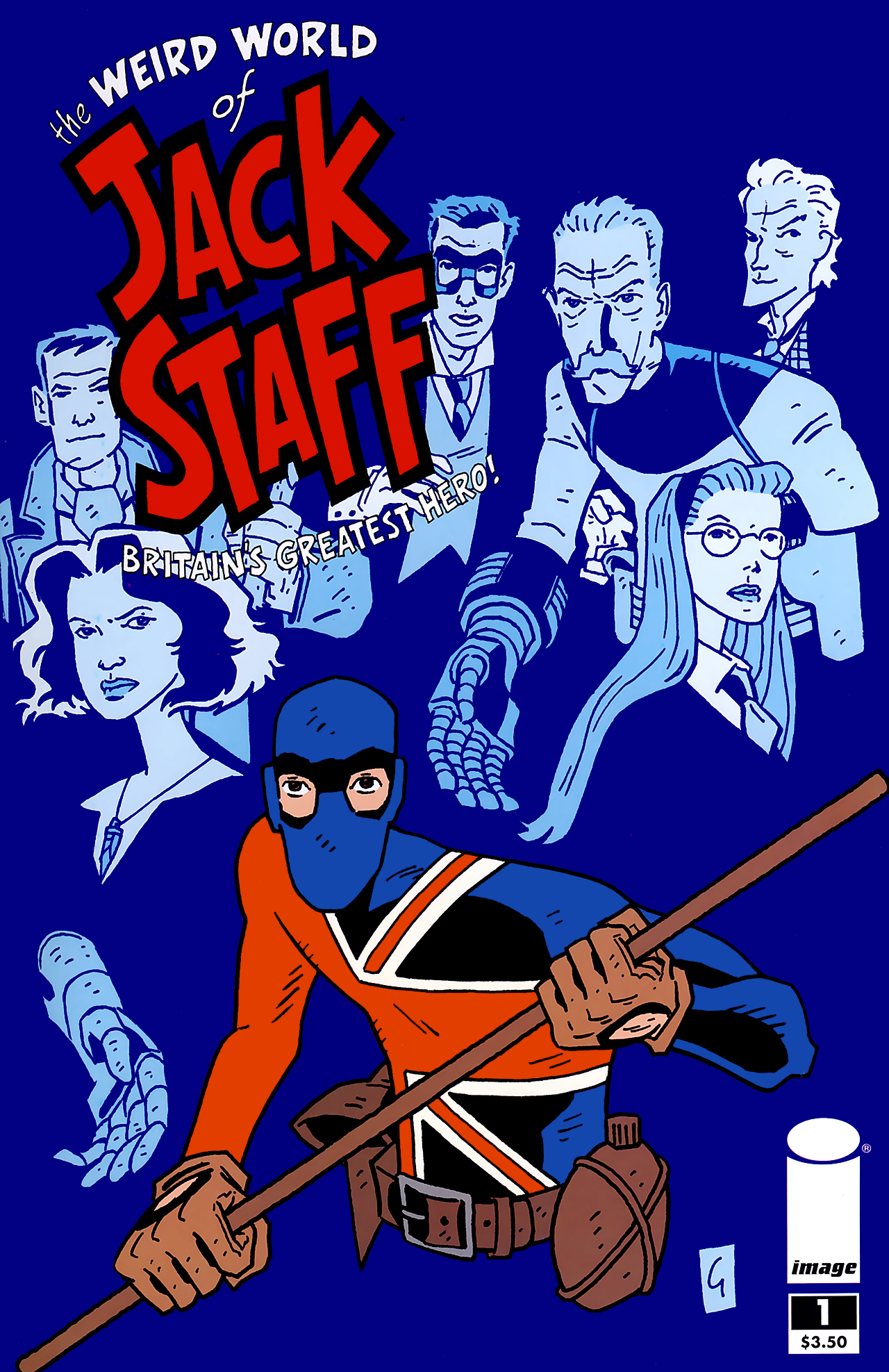 Read online Weird World of Jack Staff comic -  Issue #1 - 1