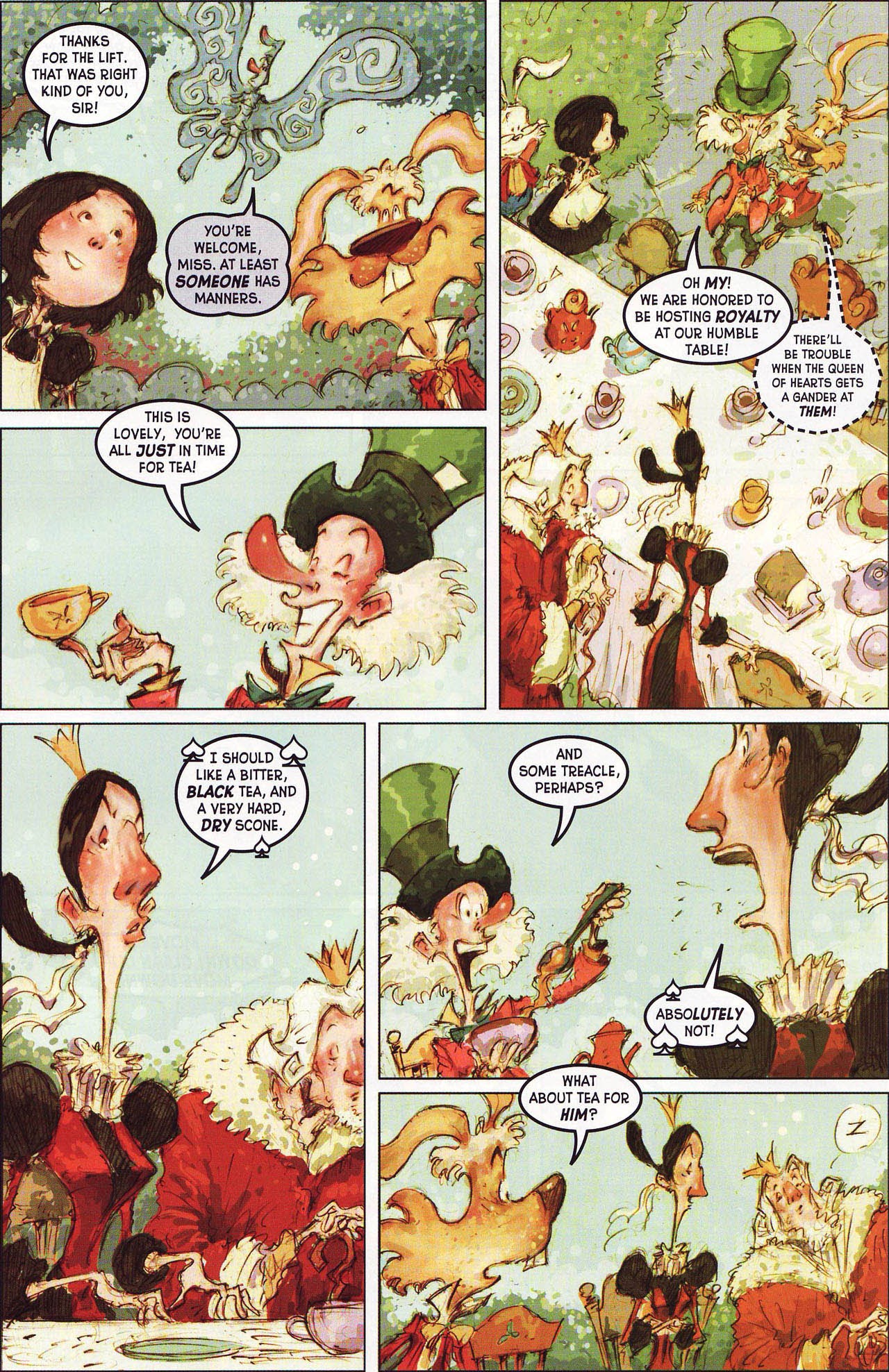 Read online Wonderland (2006) comic -  Issue #4 - 5