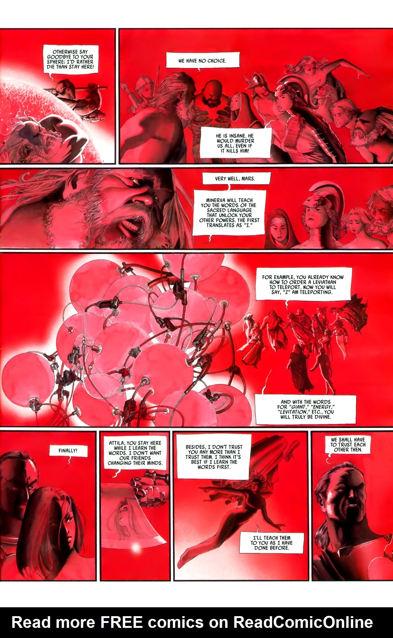 Read online Scourge Of The Gods: The Fall comic -  Issue #2 - 47
