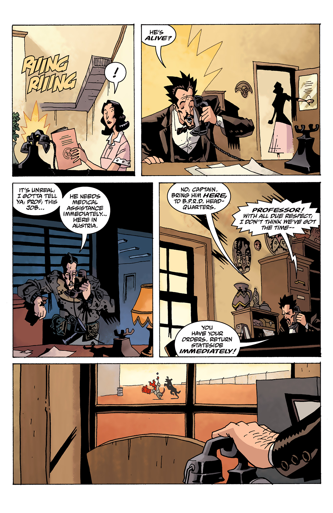 Read online B.P.R.D.: 1947 comic -  Issue #4 - 24