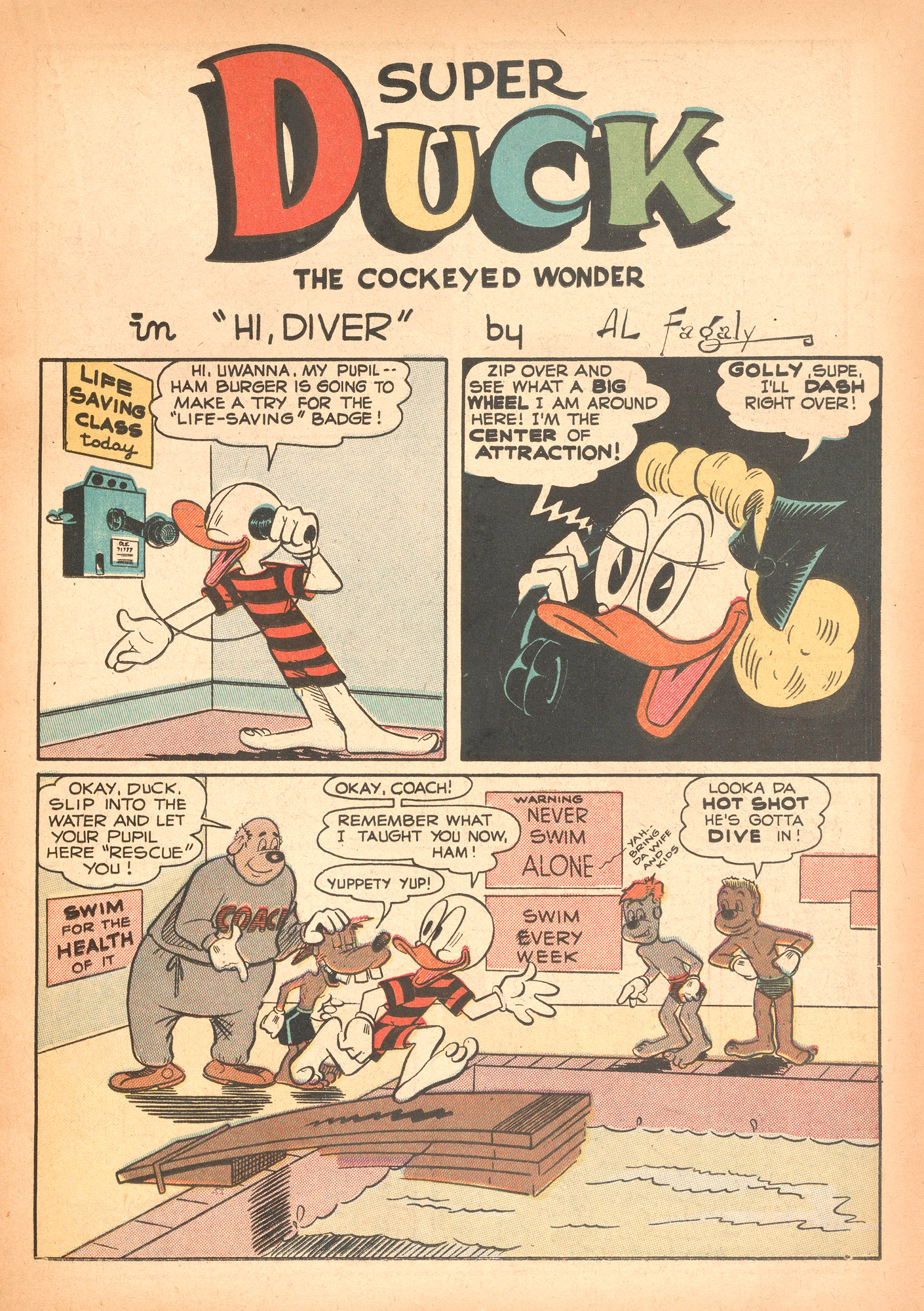 Read online Super Duck Comics comic -  Issue #31 - 21