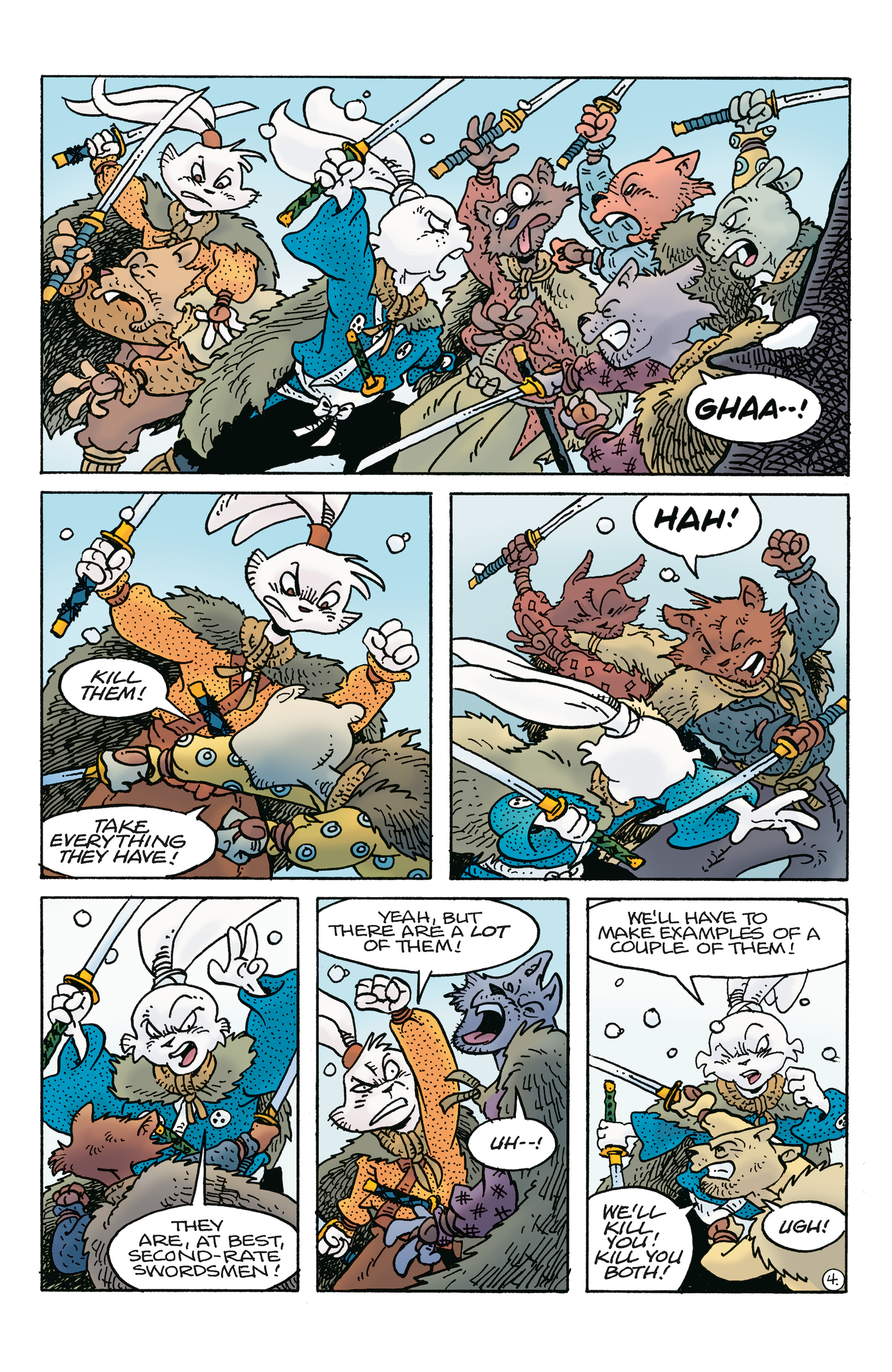 Read online Usagi Yojimbo: Ice and Snow comic -  Issue #1 - 6