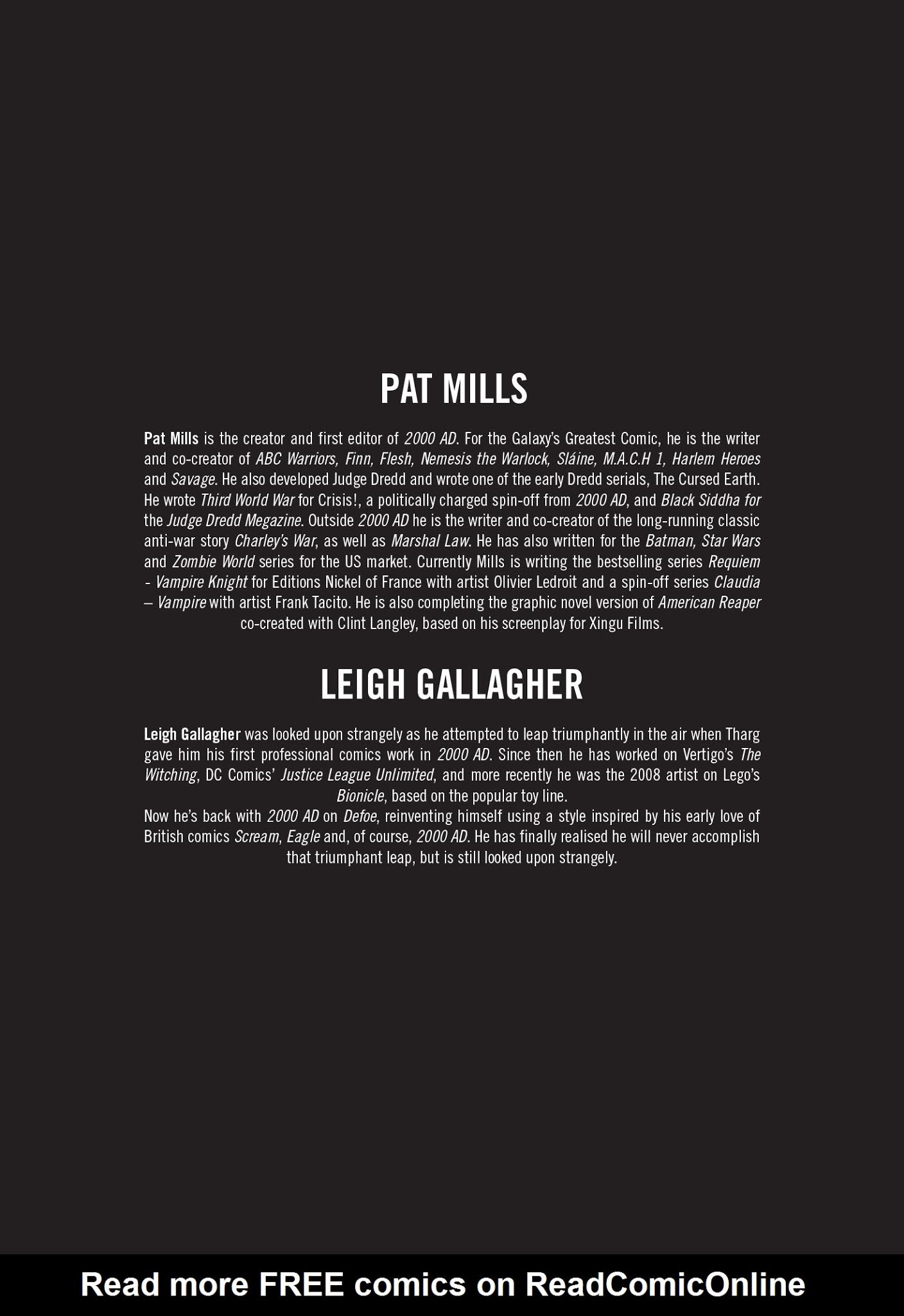 Read online Defoe comic -  Issue # TPB 2 - 144