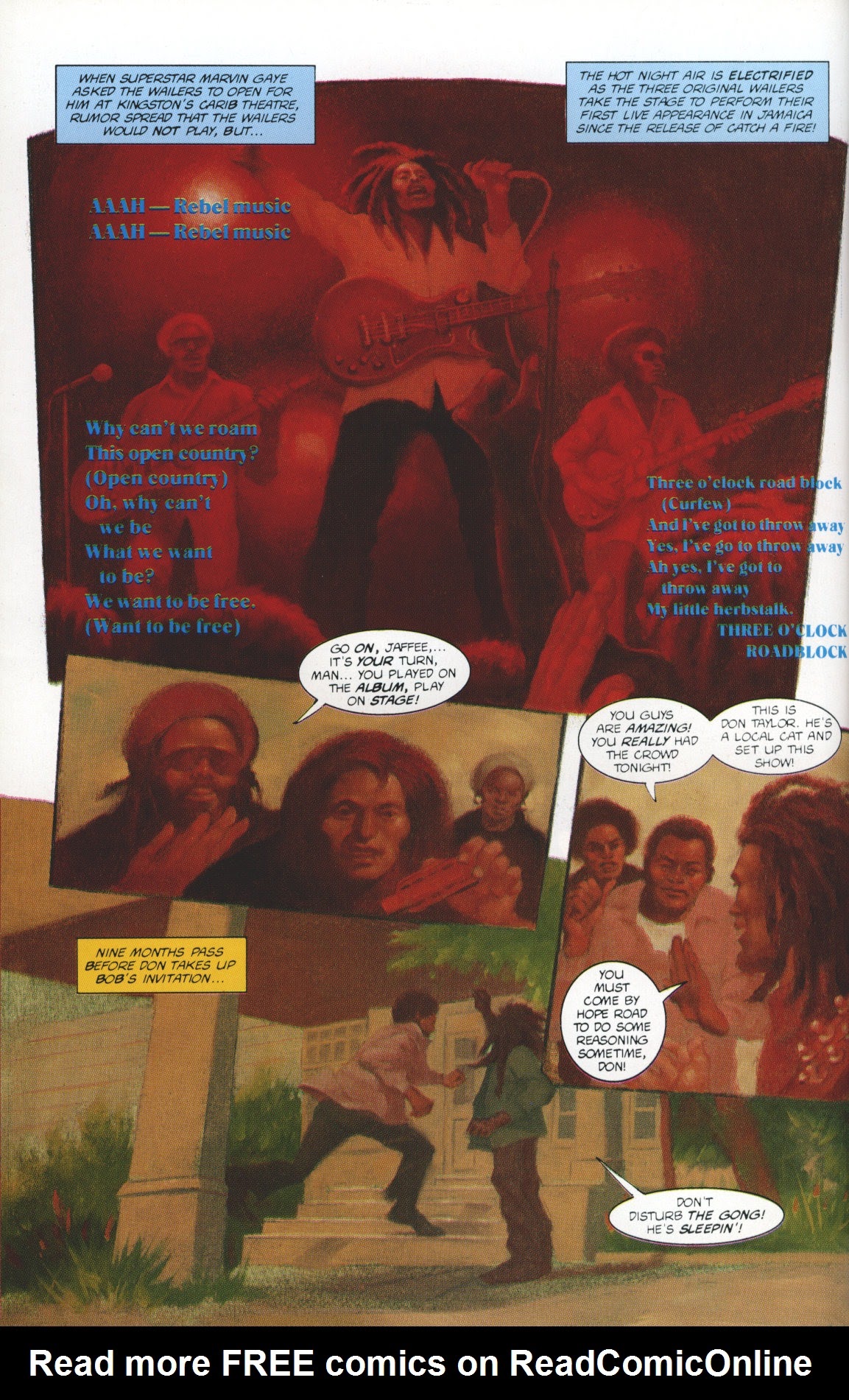Read online Bob Marley: Tale of the Tuff Gong comic -  Issue #2 - 31
