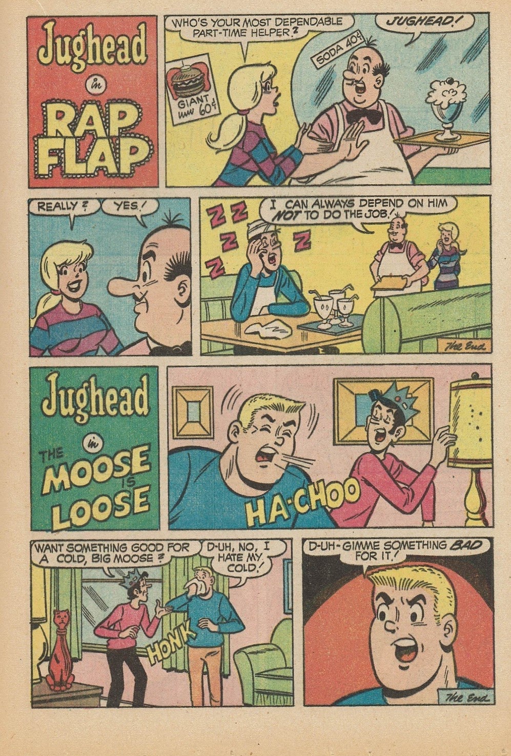 Read online Jughead's Jokes comic -  Issue #33 - 17