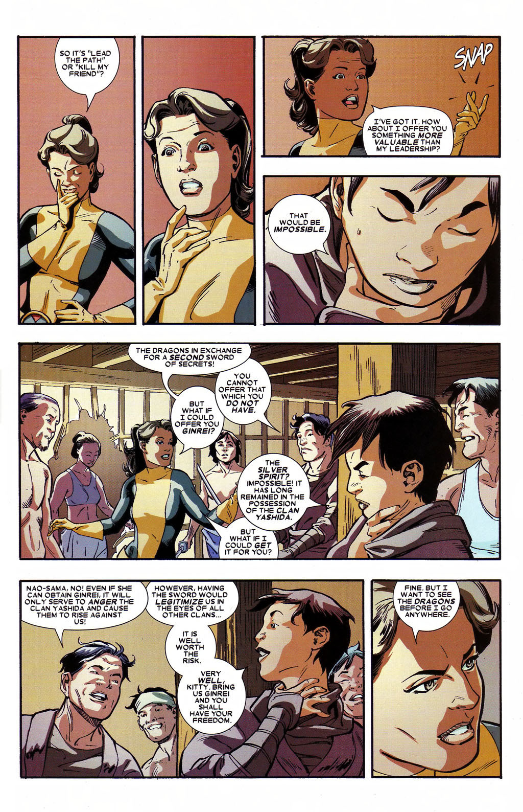 Read online X-Men: Kitty Pryde - Shadow & Flame comic -  Issue #4 - 8