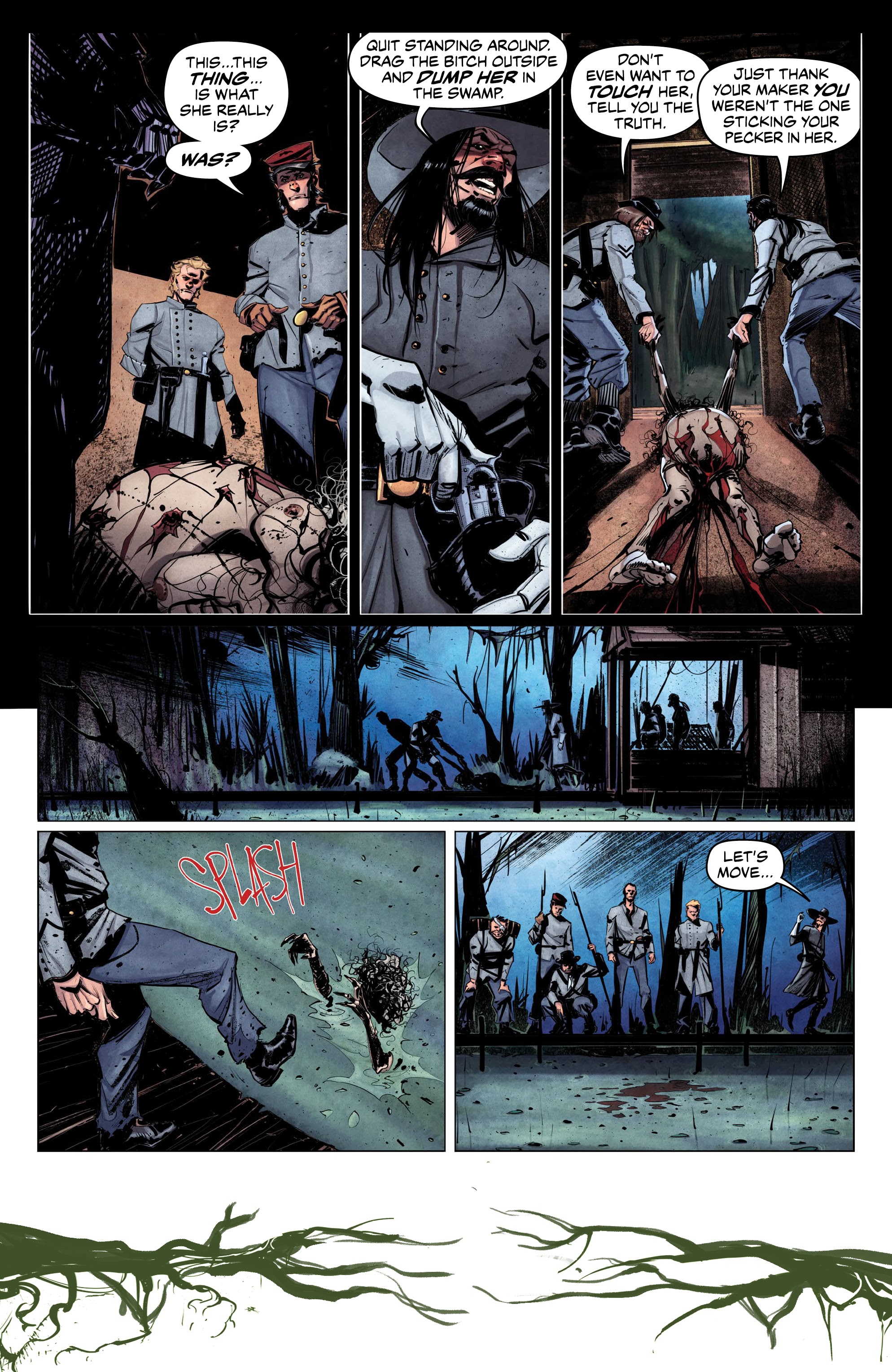 Read online Swamp God comic -  Issue #2 - 14