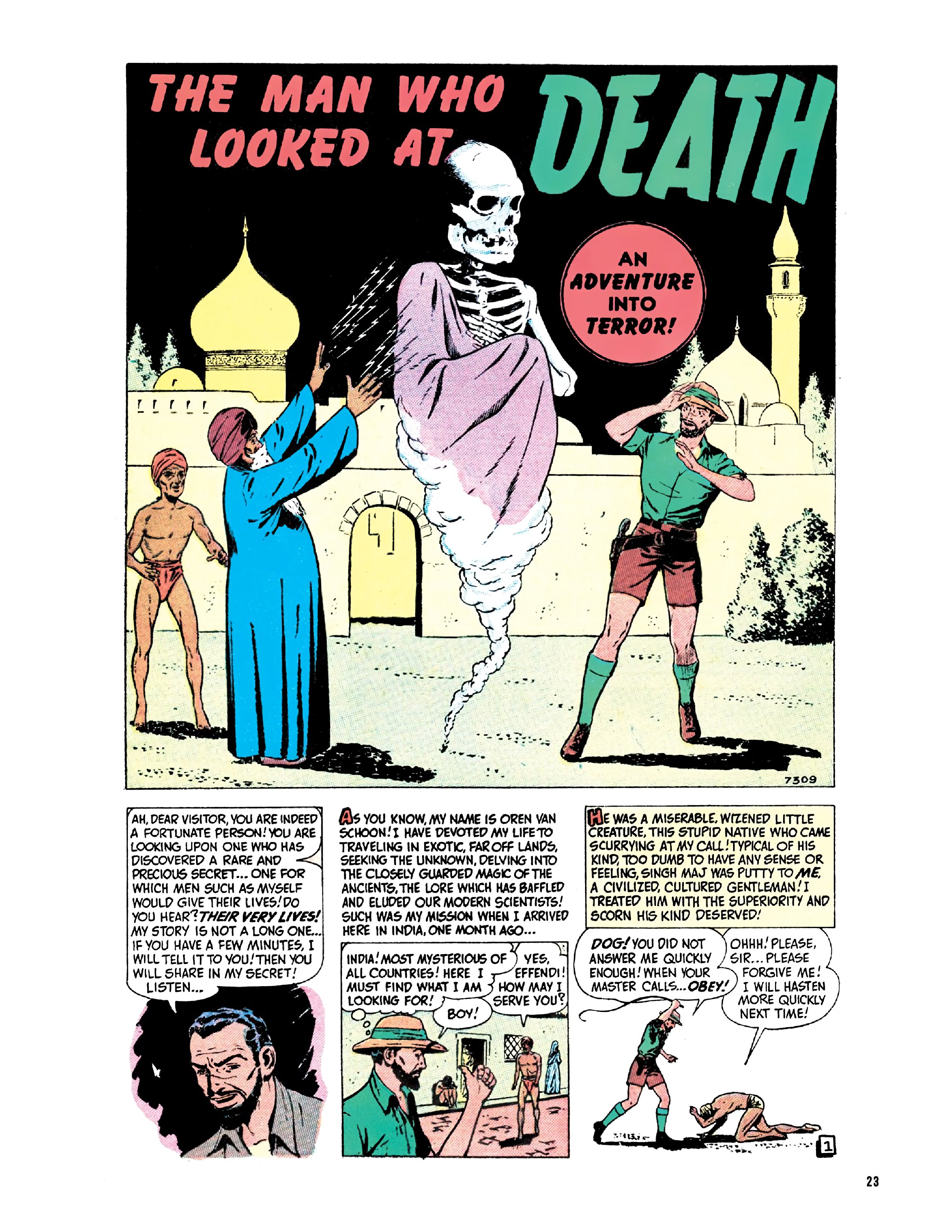 Read online Atlas Comics Library: Adventures Into Terror comic -  Issue # TPB (Part 1) - 44