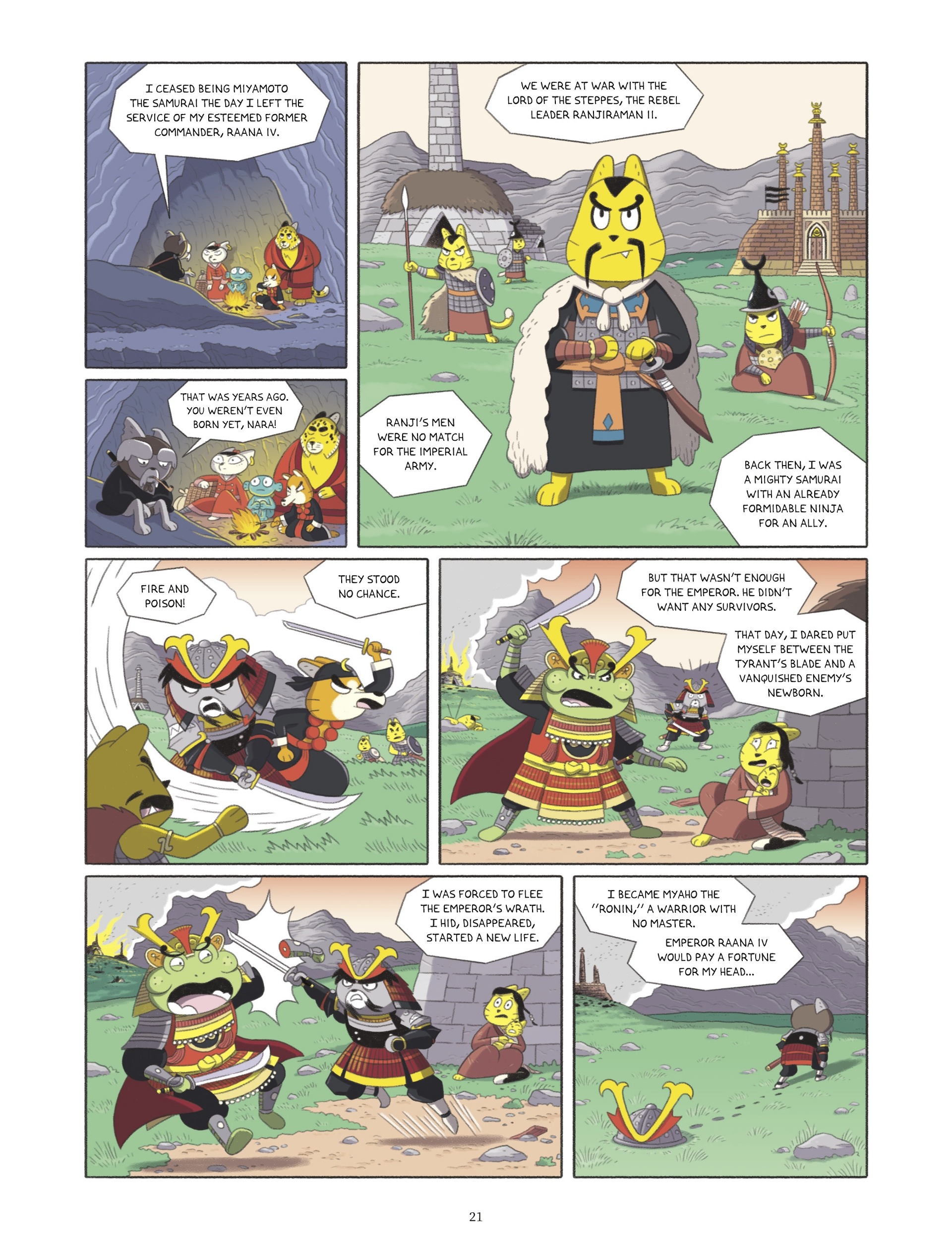 Read online Menji and the Ruins of Mount Mystery comic -  Issue # Full - 21