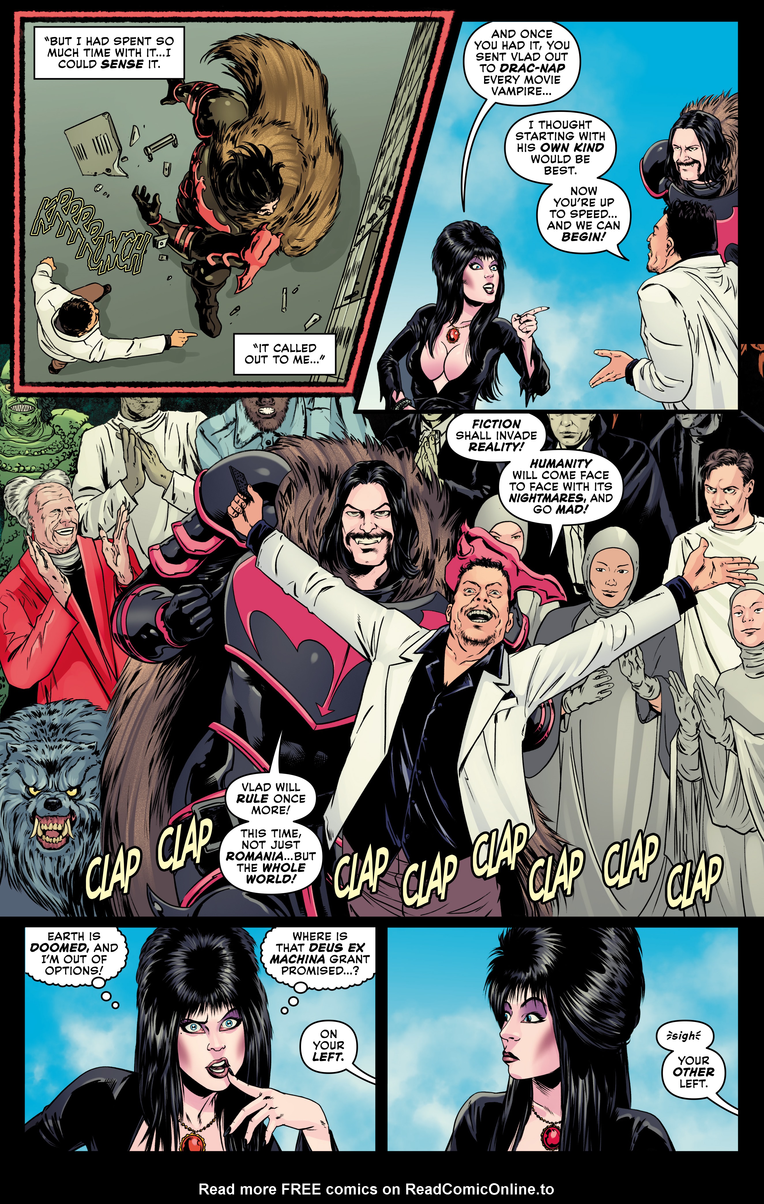 Read online Elvira in Monsterland comic -  Issue #5 - 11