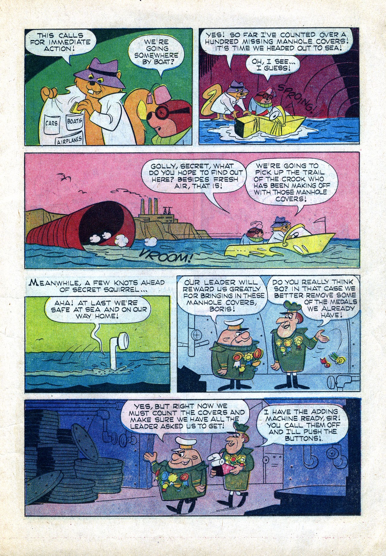 Read online Secret Squirrel comic -  Issue # Full - 15