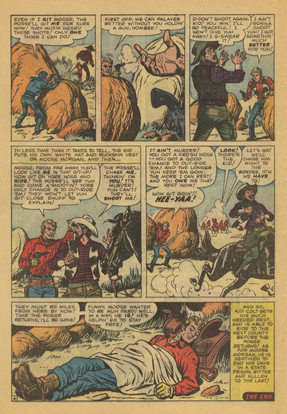 Read online Kid Colt Outlaw comic -  Issue #86 - 32