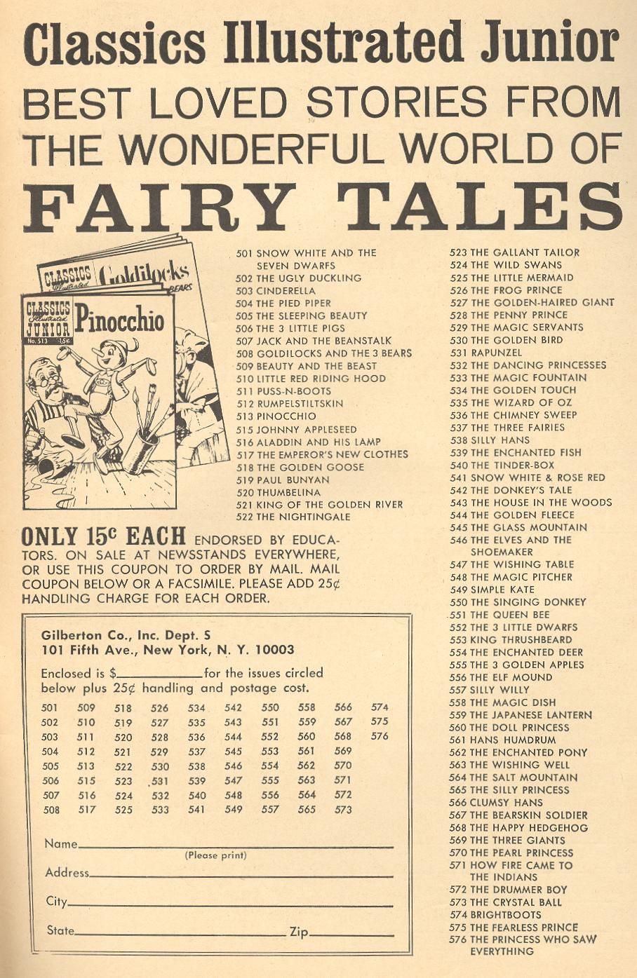 Read online Classics Illustrated comic -  Issue #63 - 51