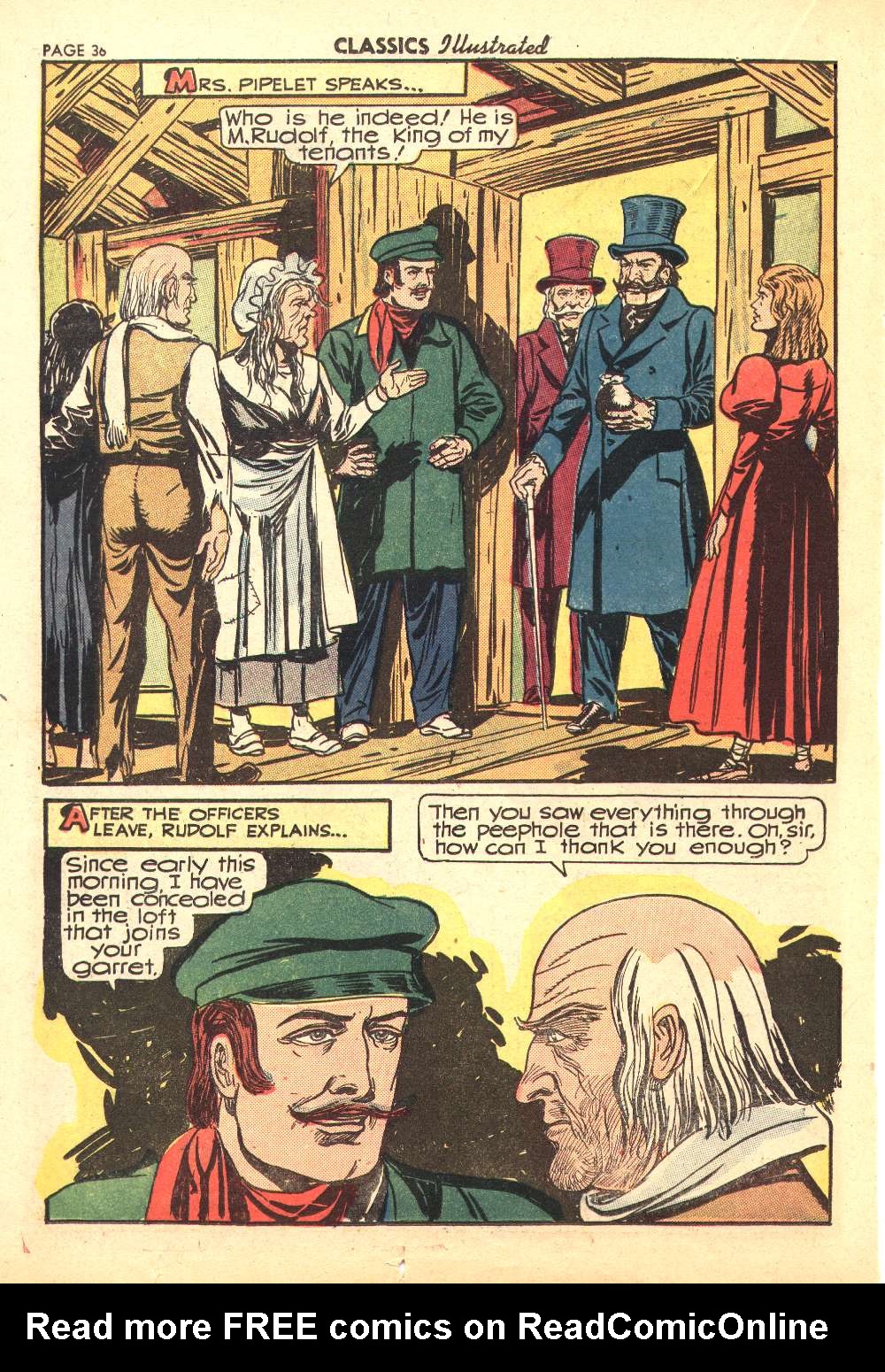 Read online Classics Illustrated comic -  Issue #44 - 38