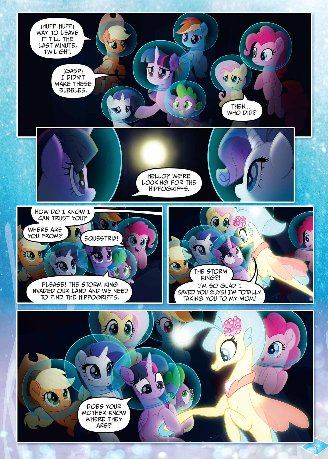 Read online My Little Pony: The Movie Adaptation comic -  Issue # TPB - 68