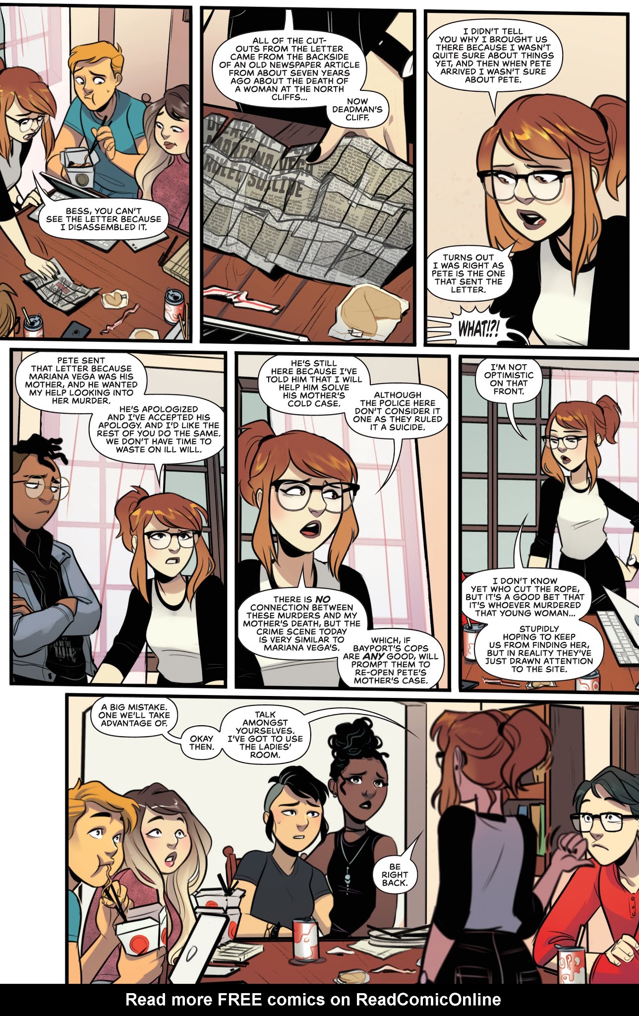 Read online Nancy Drew (2018) comic -  Issue #3 - 12