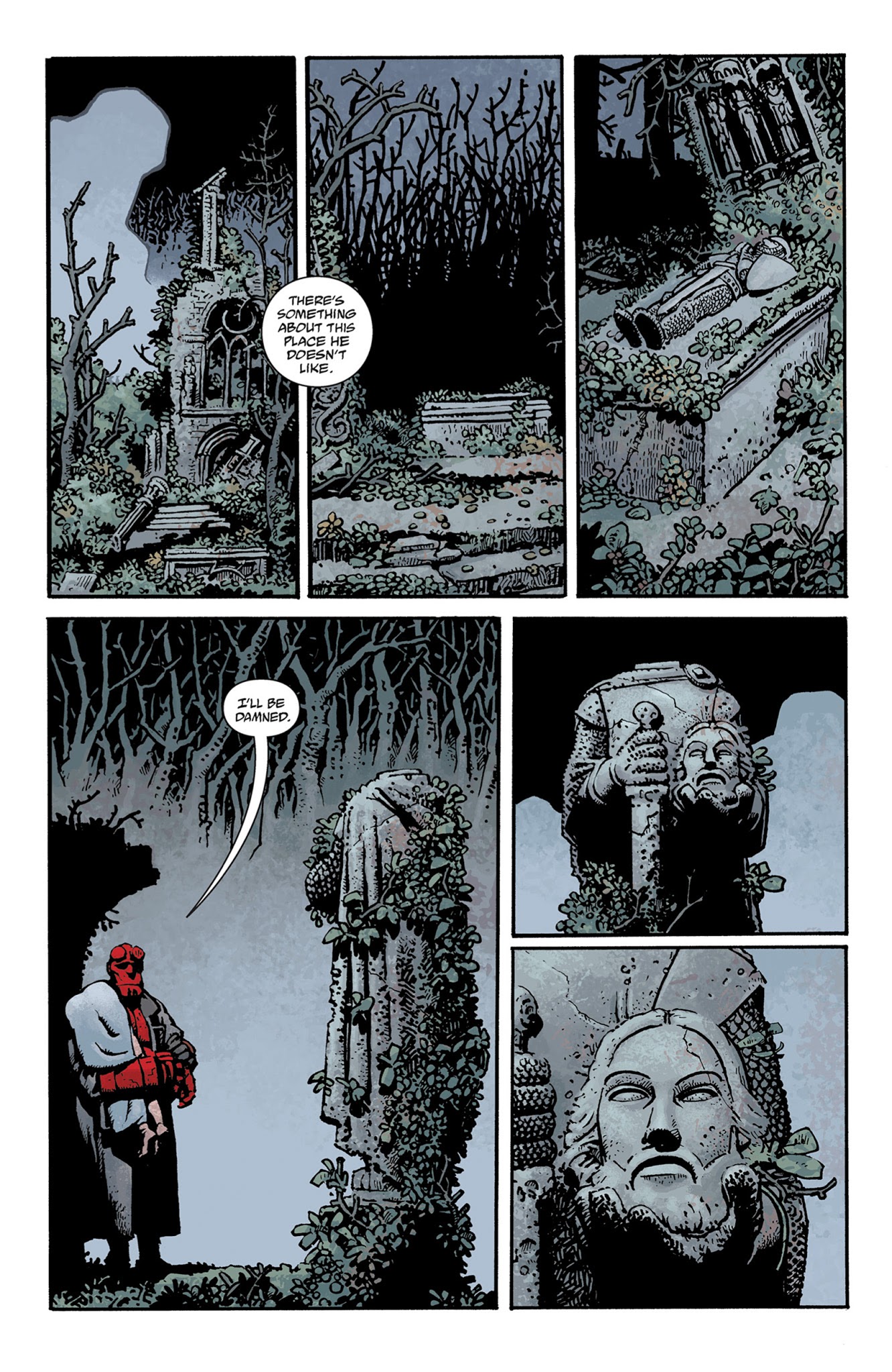 Read online Hellboy: The Bride Of Hell  and Others comic -  Issue # TPB - 127