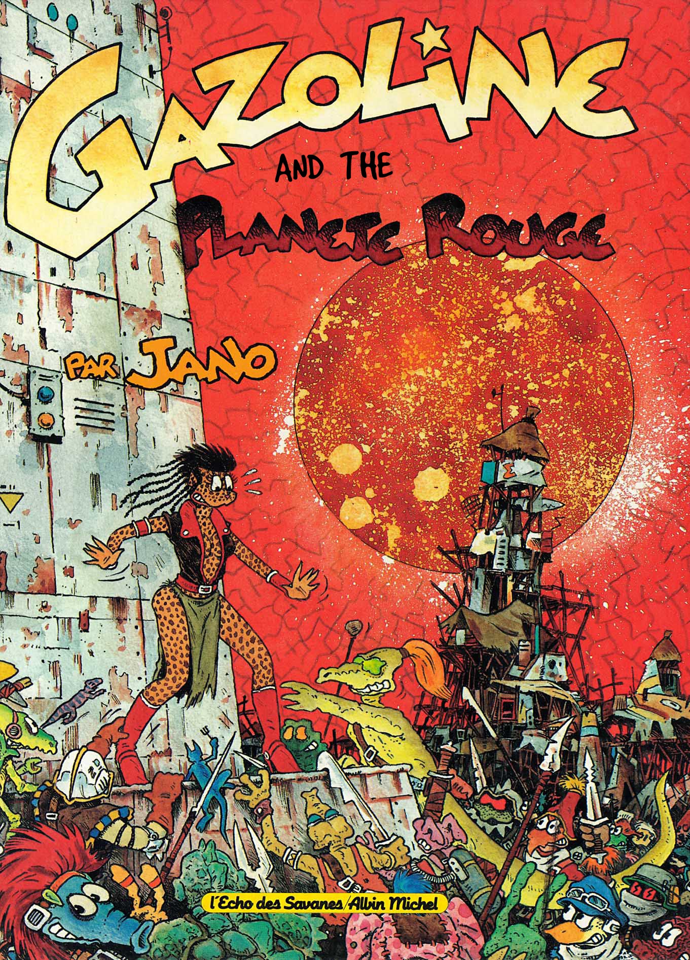 Read online Gazoline and the Red Planet comic -  Issue # Full - 1