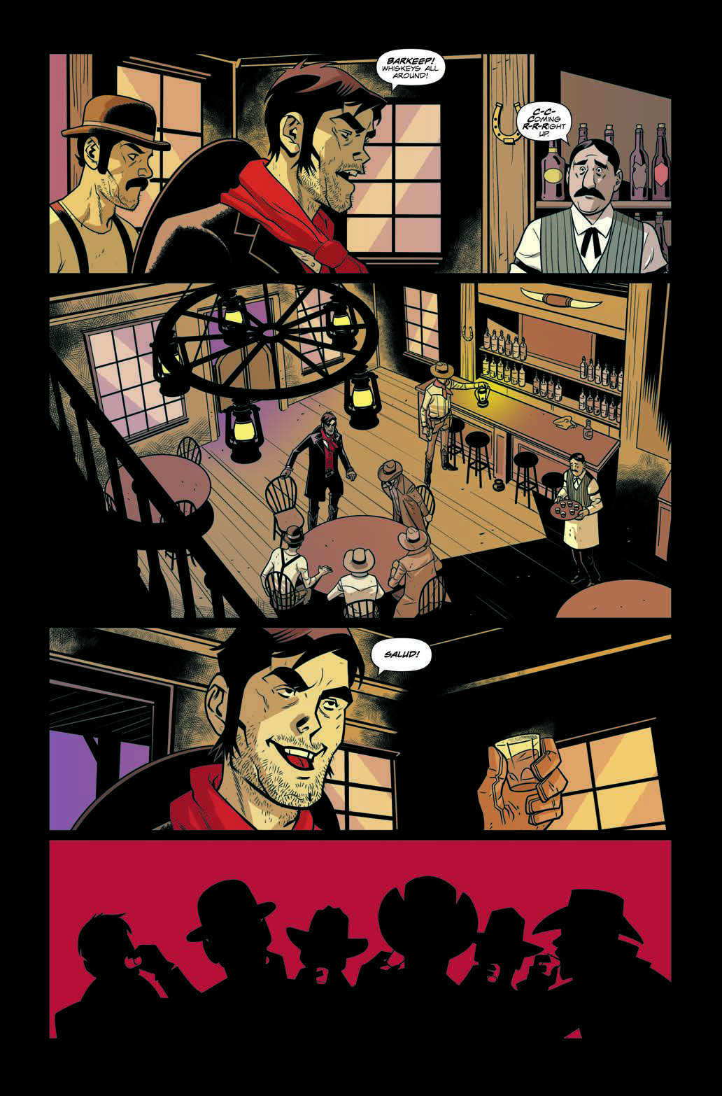 Read online Midnight Western Theatre comic -  Issue #1 - 7