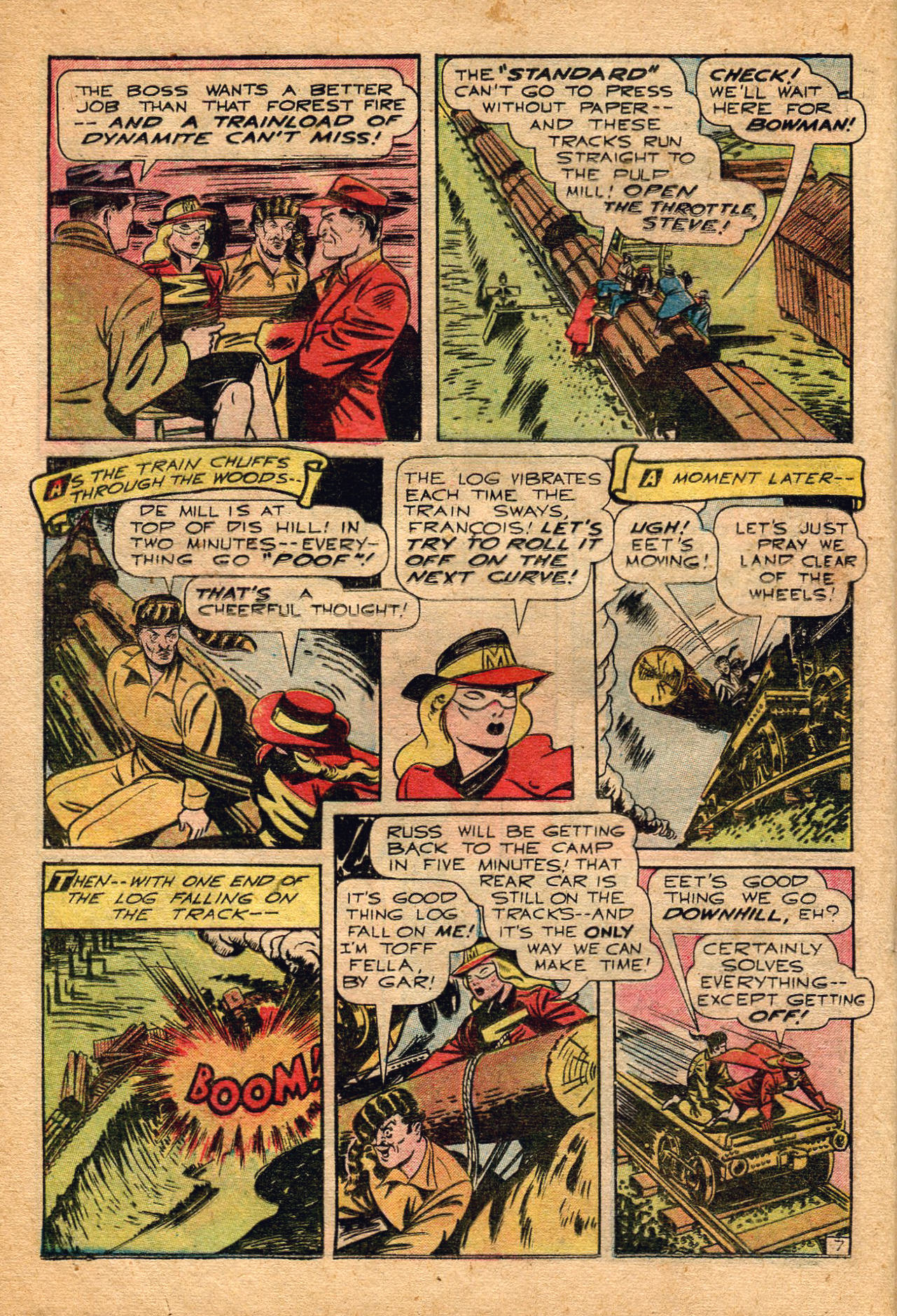 Read online Exciting Comics comic -  Issue #53 - 31