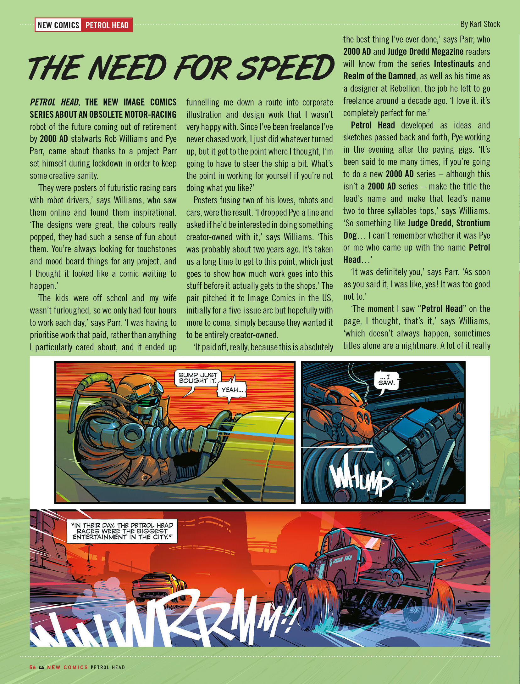 Read online Judge Dredd Megazine (Vol. 5) comic -  Issue #462 - 58