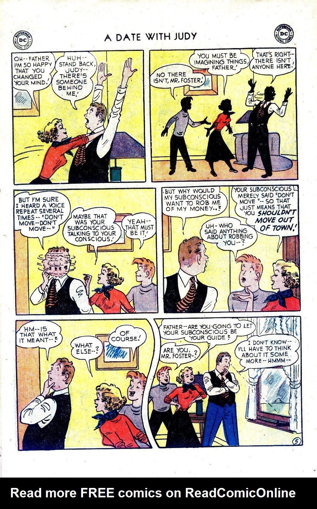 Read online A Date with Judy comic -  Issue #31 - 40