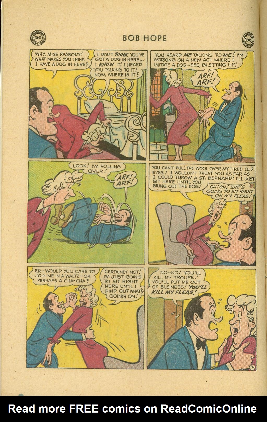 Read online The Adventures of Bob Hope comic -  Issue #67 - 12