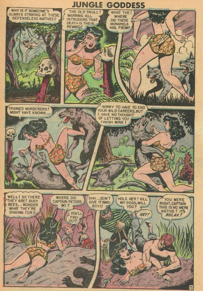 Read online Rulah - Jungle Goddess comic -  Issue #20 - 18