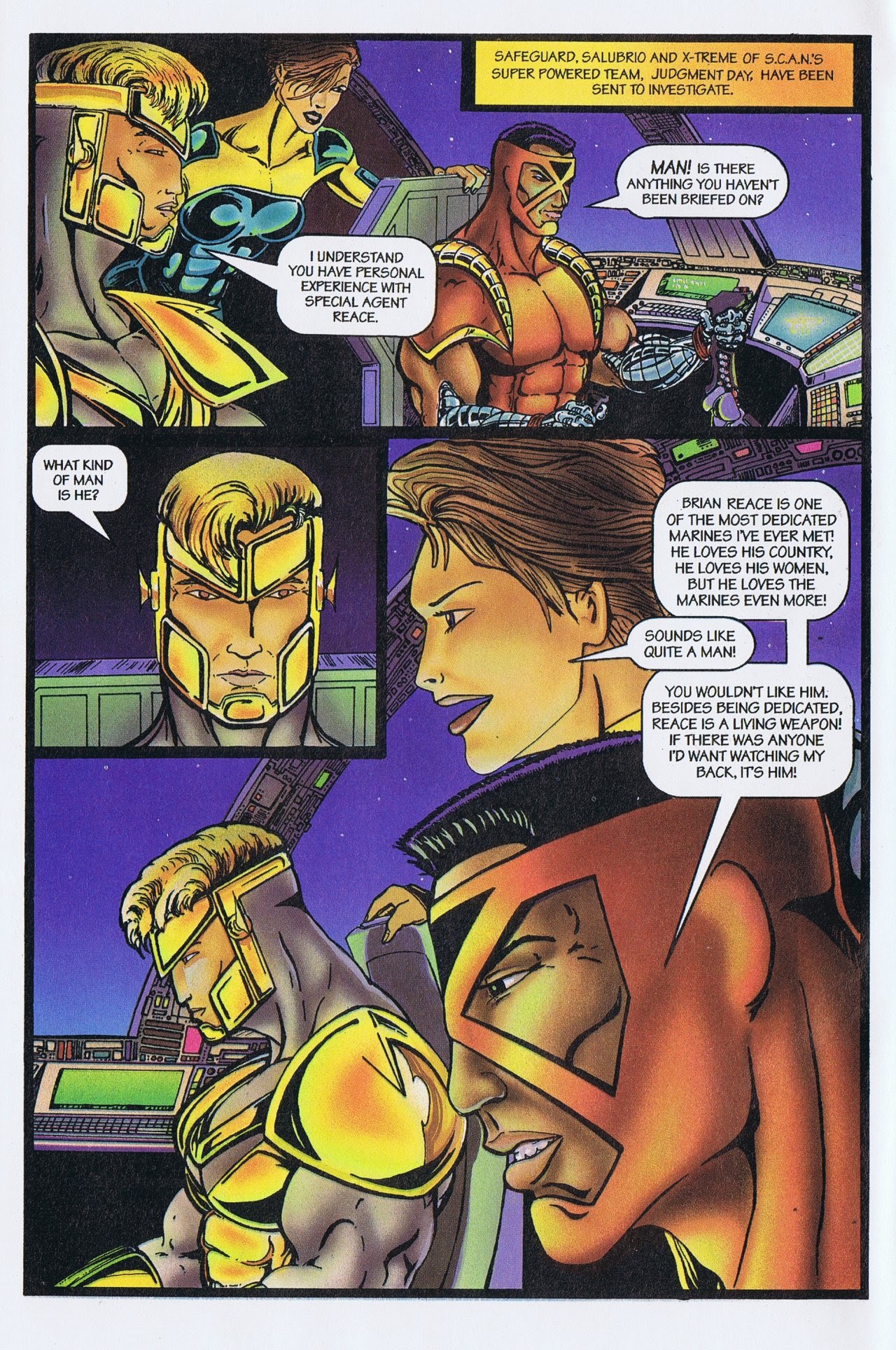 Read online Bloodfire comic -  Issue #3 - 4