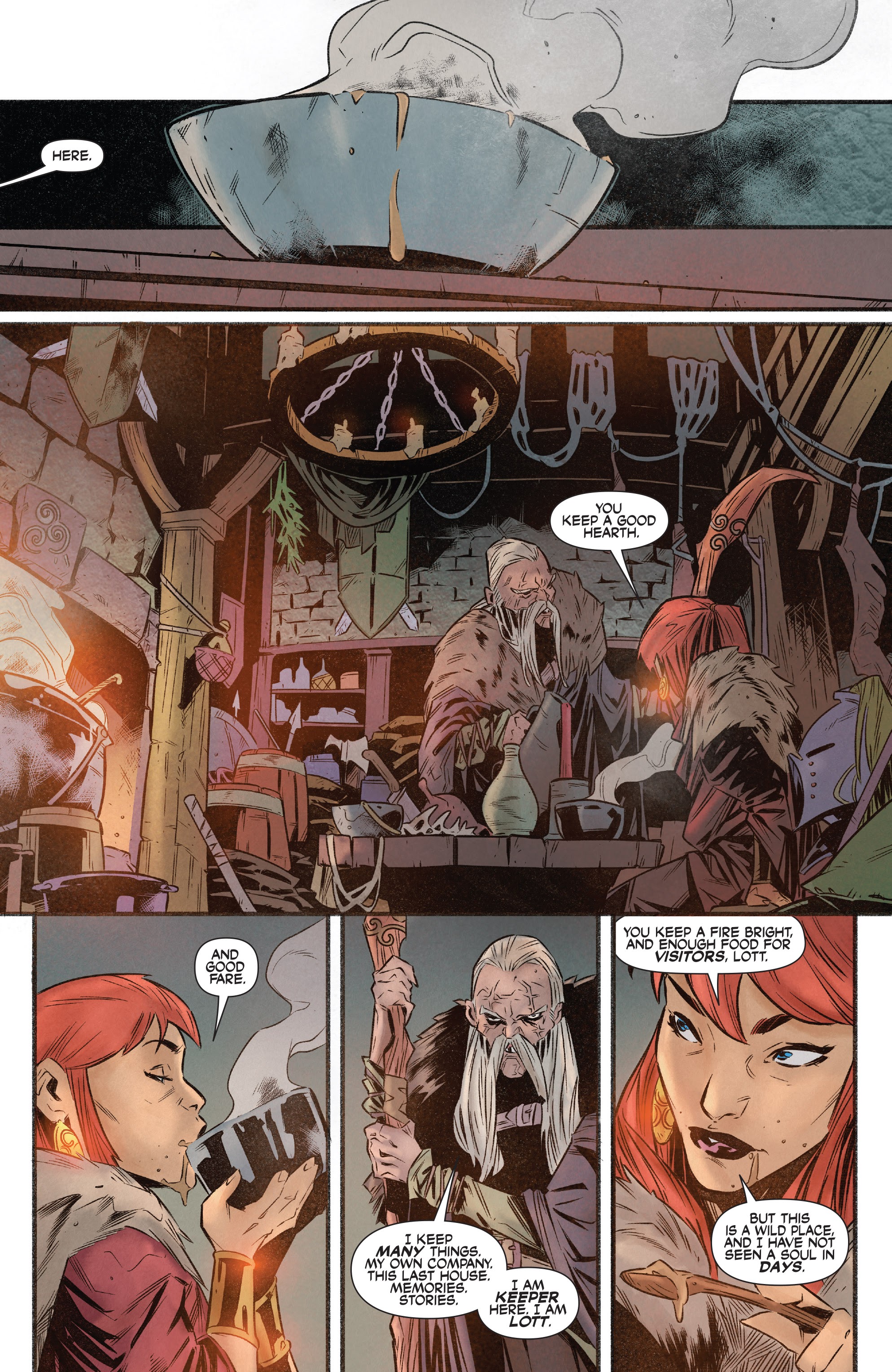 Read online Immortal Red Sonja comic -  Issue #1 - 6
