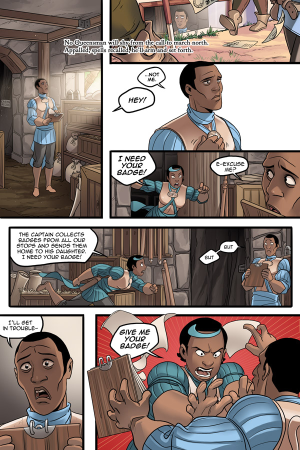 Read online Unsounded comic -  Issue #8 - 10