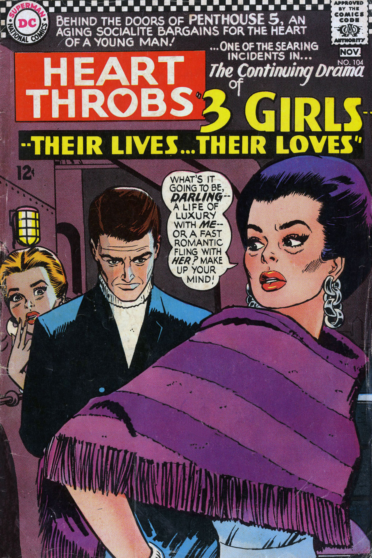 Read online Heart Throbs comic -  Issue #104 - 1