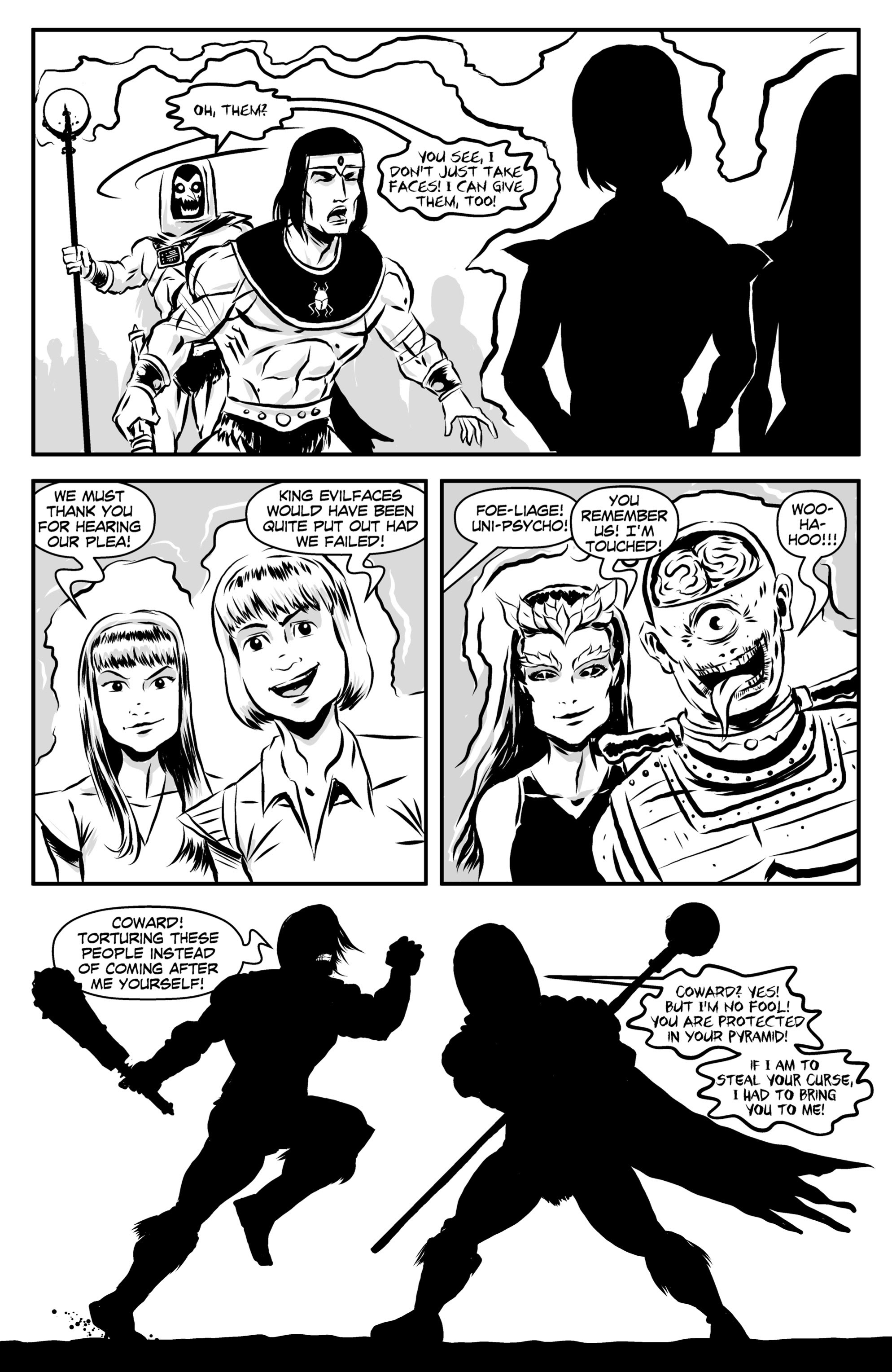 Read online Mummator and the Conquerors of the Cosmos comic -  Issue # Full - 25