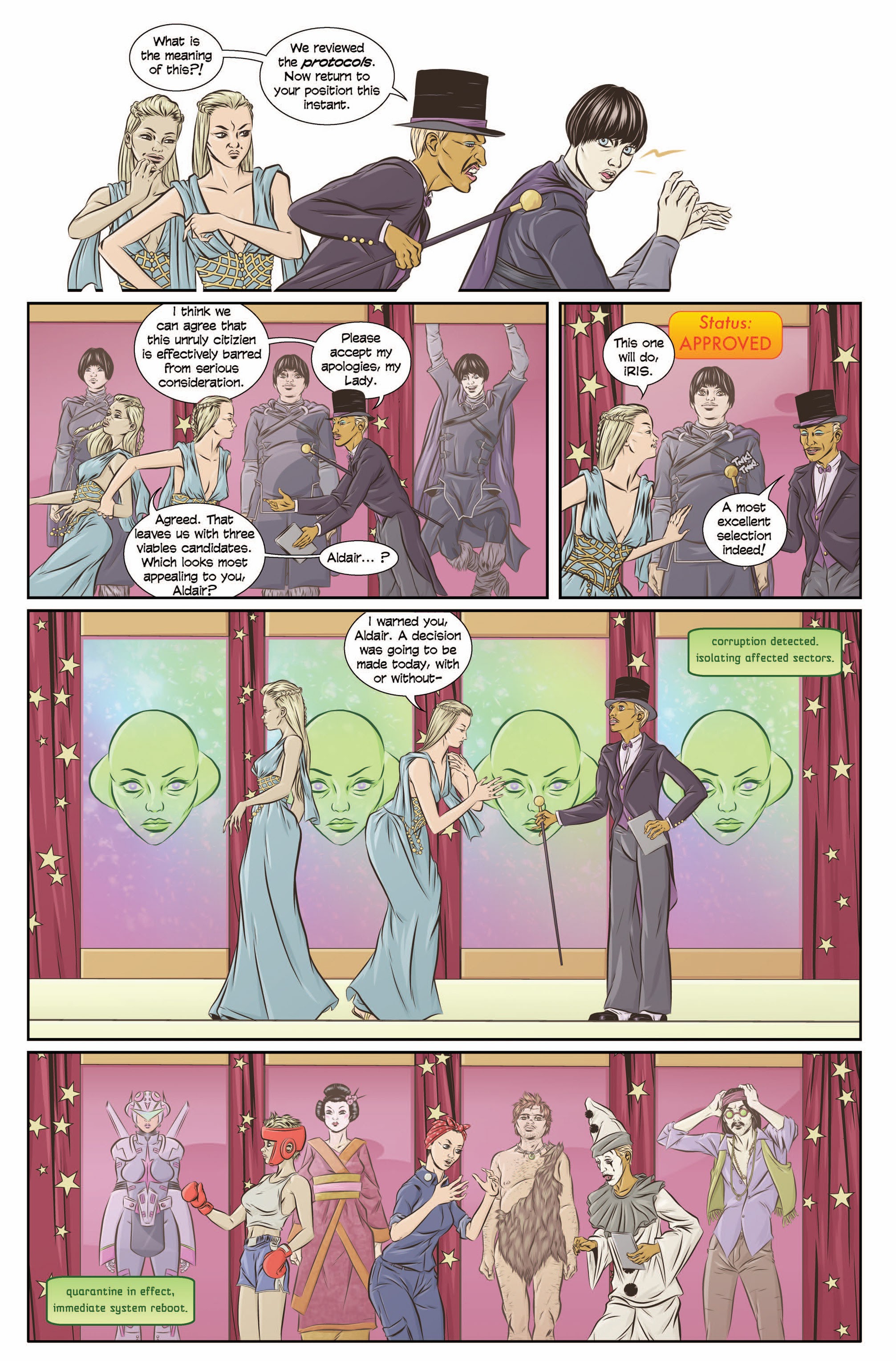 Read online Skinned comic -  Issue #1 - 17
