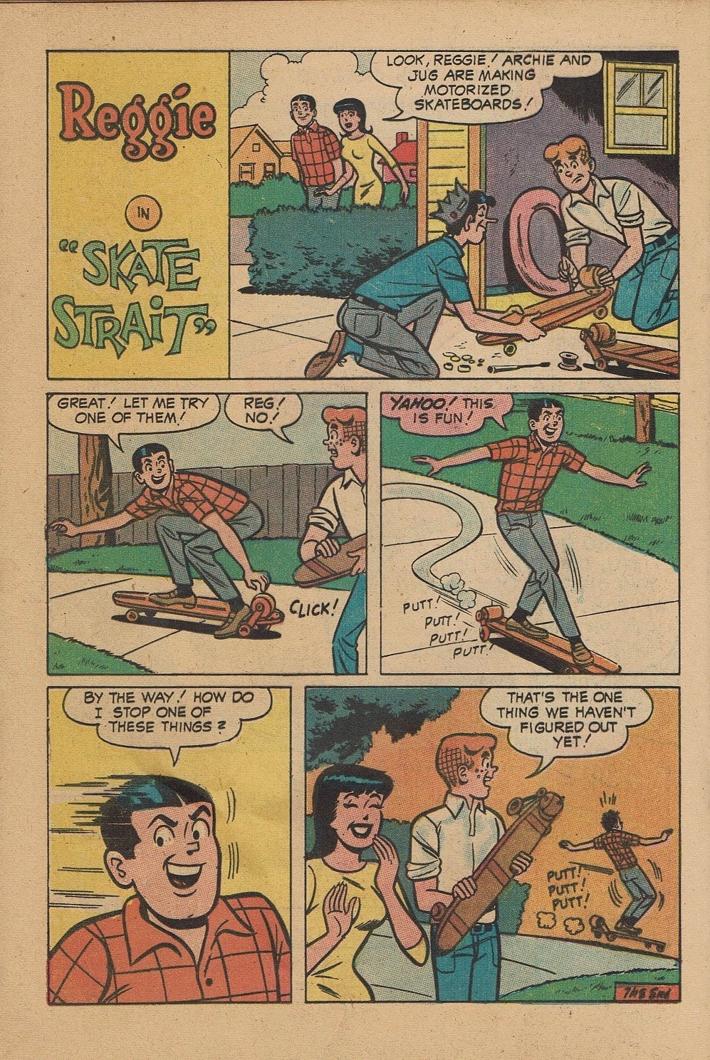 Read online Reggie's Wise Guy Jokes comic -  Issue #3 - 20