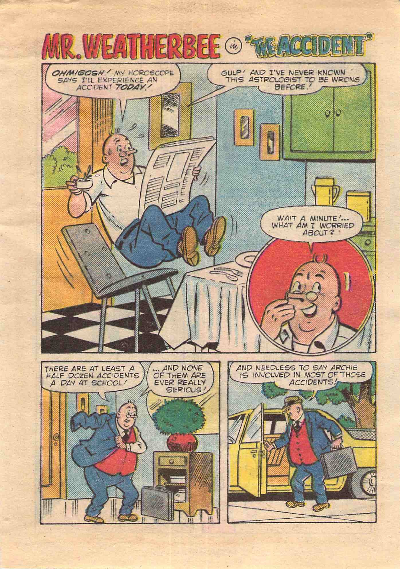 Read online Archie's Double Digest Magazine comic -  Issue #32 - 252