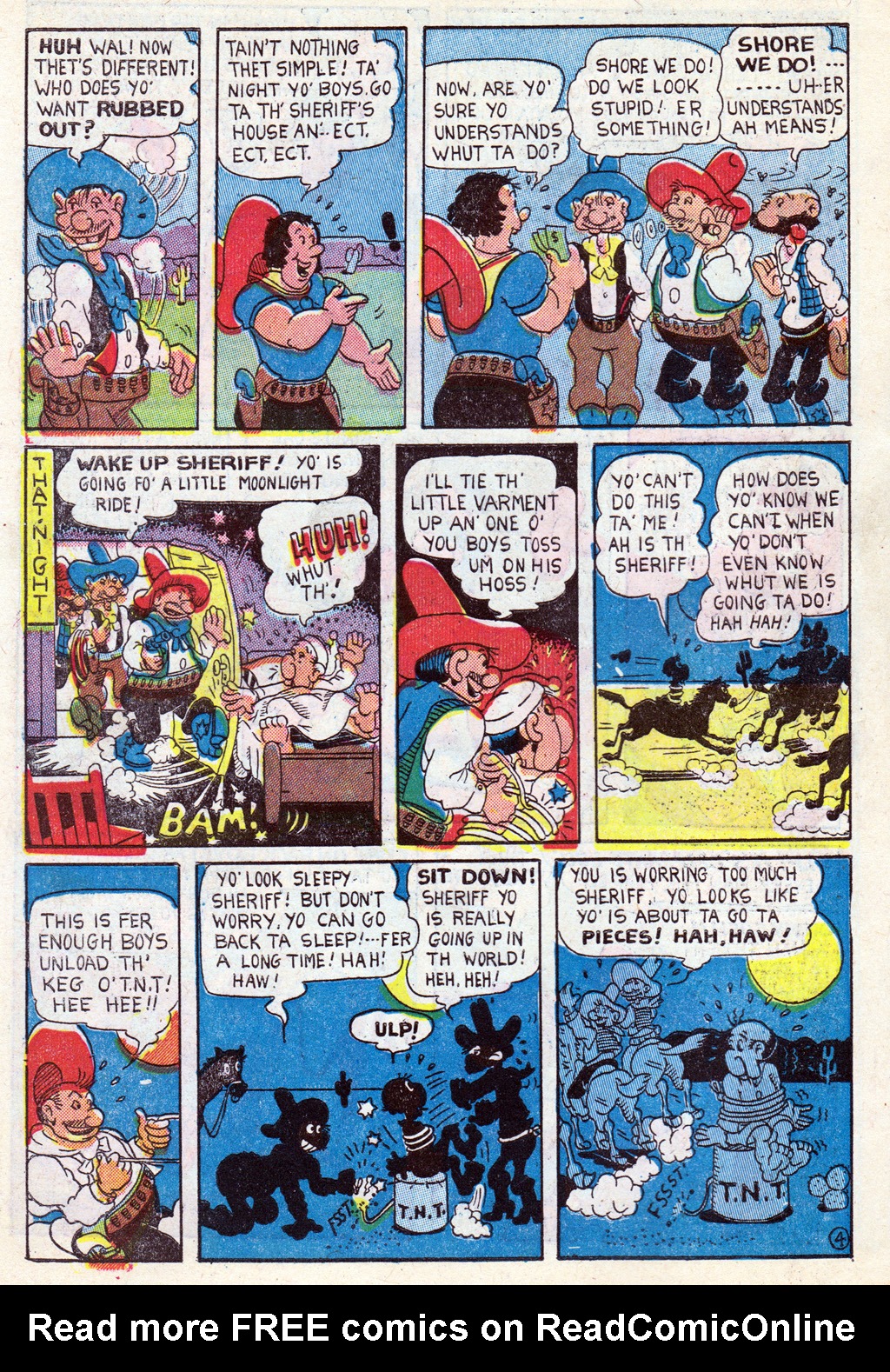 Read online Cowboy Western Comics (1948) comic -  Issue #18 - 10