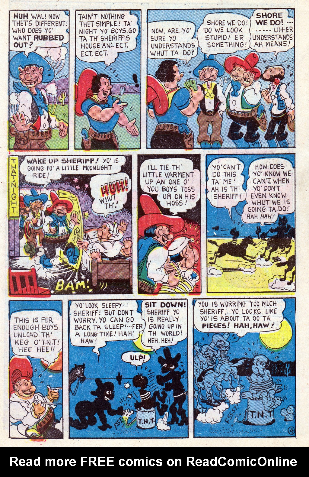 Read online Cowboy Western Comics (1948) comic -  Issue #18 - 10