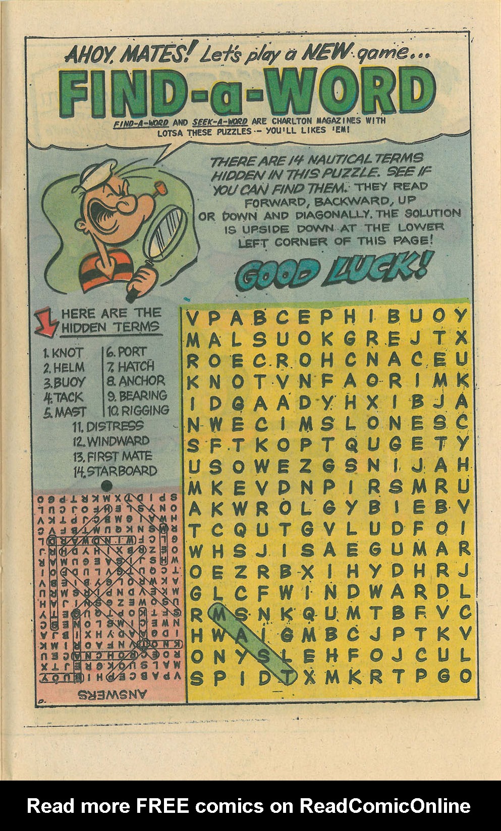 Read online Popeye (1948) comic -  Issue #126 - 25