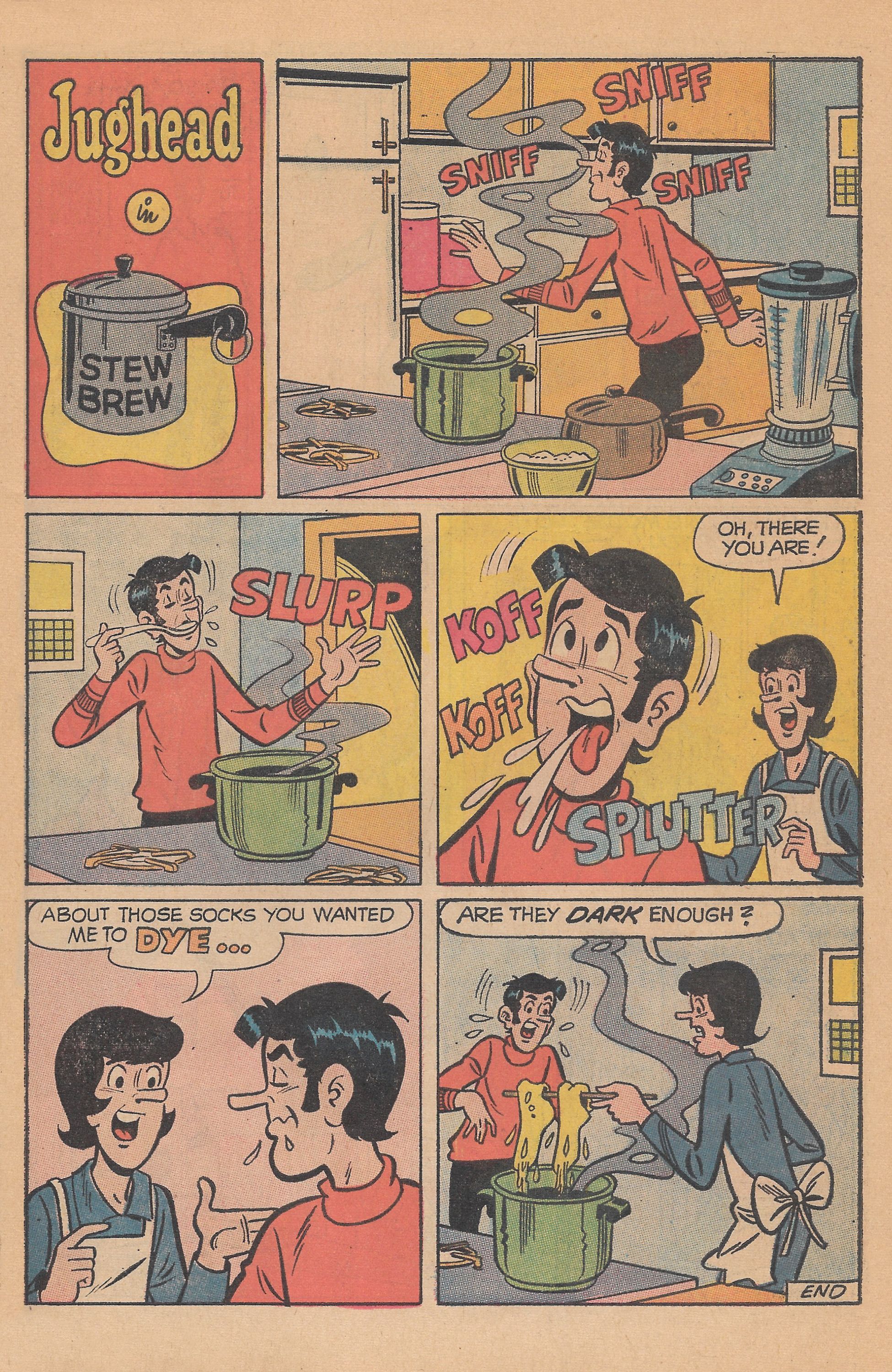 Read online Jughead's Jokes comic -  Issue #19 - 23