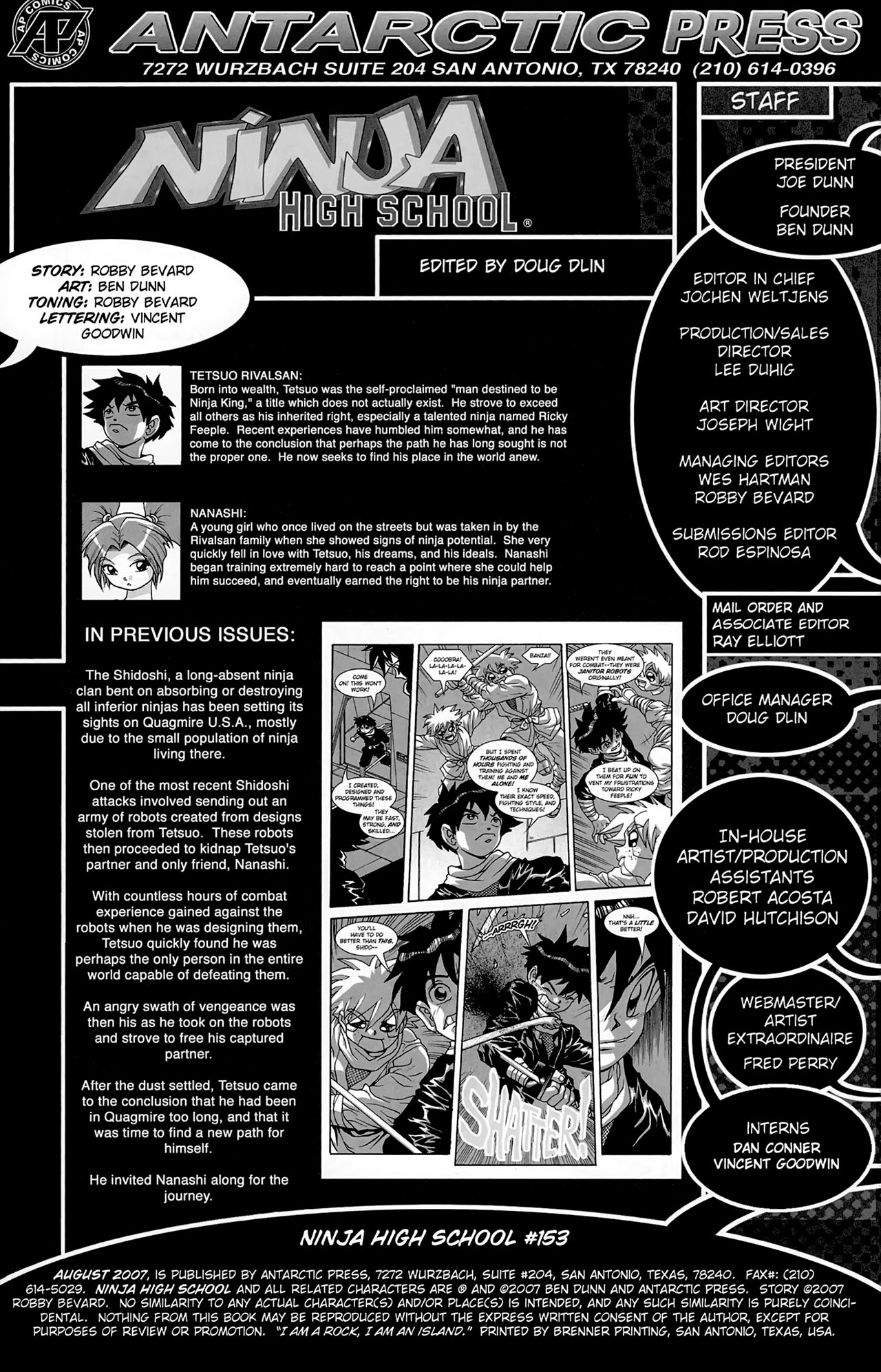 Read online Ninja High School (1986) comic -  Issue #153 - 2