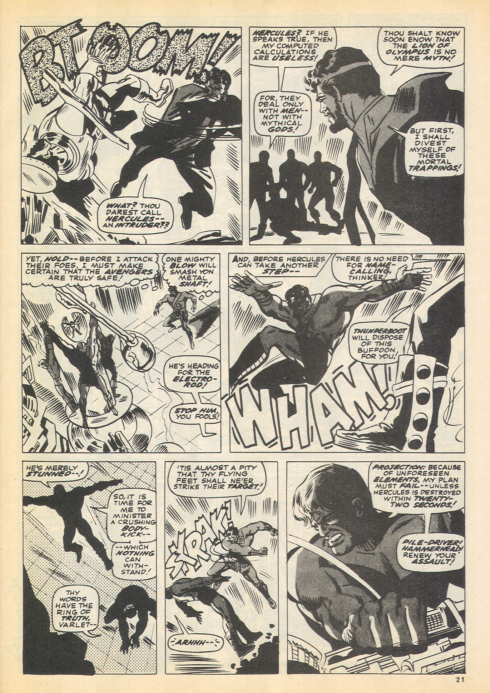 Read online The Avengers (1973) comic -  Issue #45 - 21