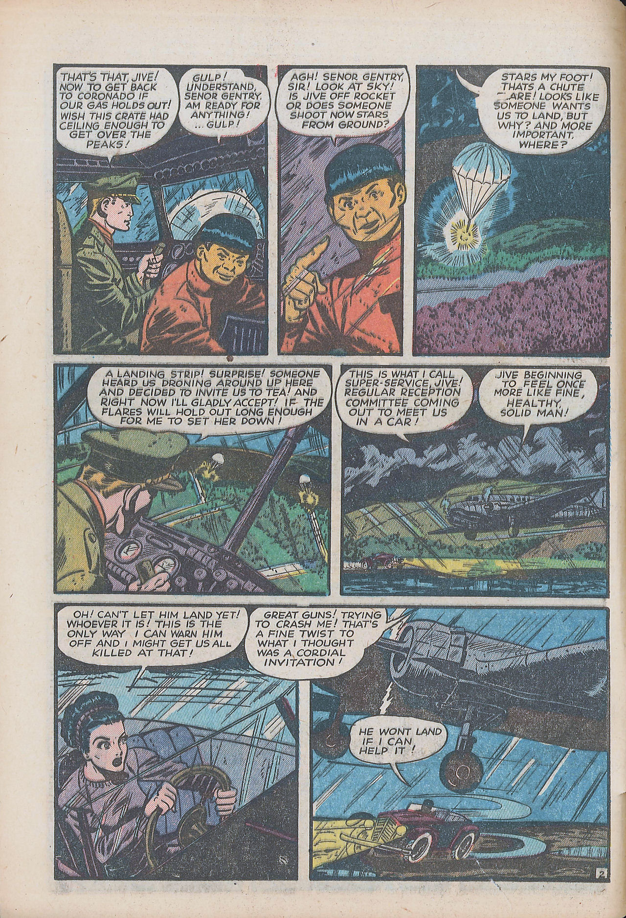 Read online Bruce Gentry comic -  Issue #4 - 4