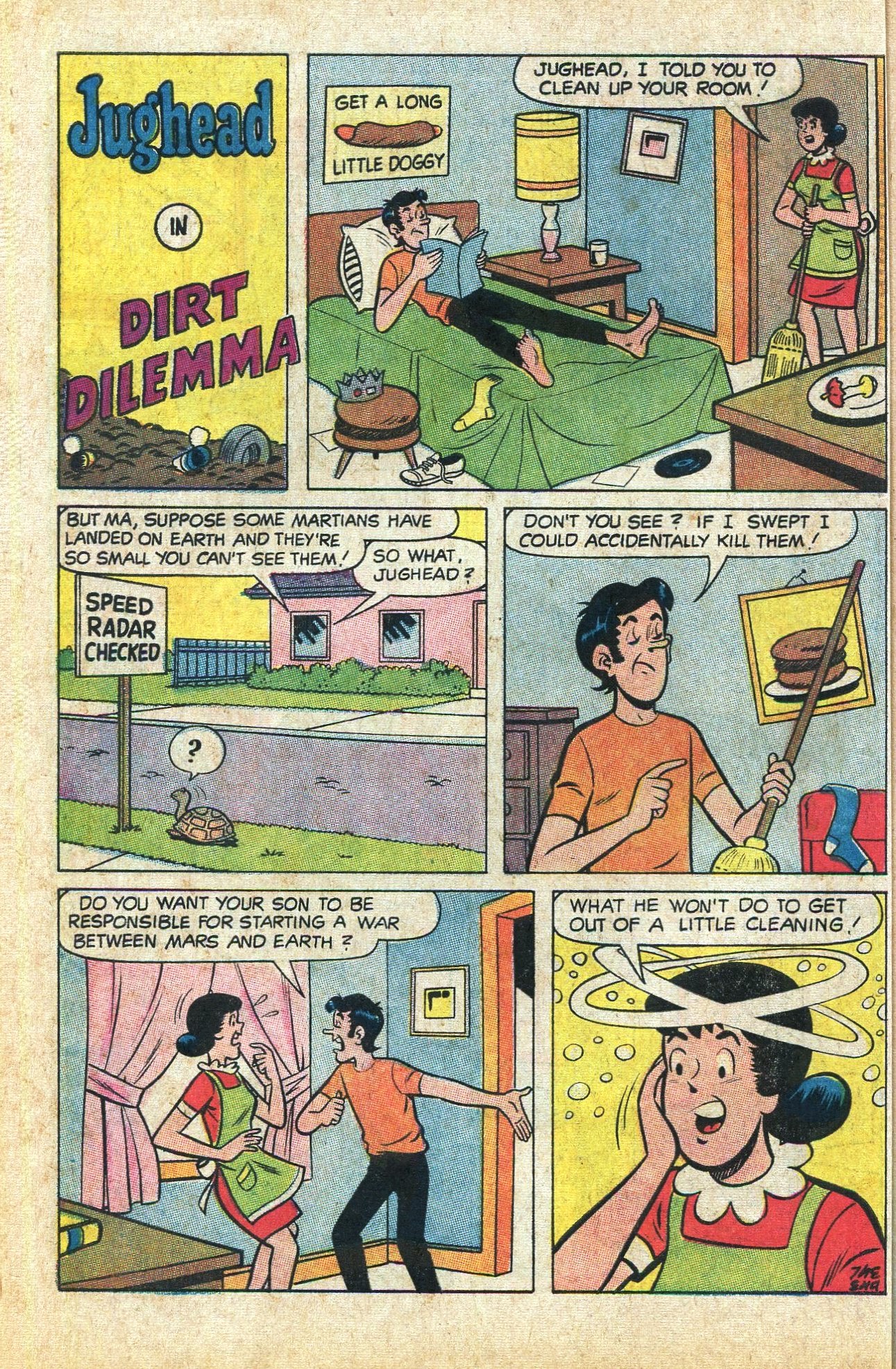 Read online Jughead's Jokes comic -  Issue #10 - 34