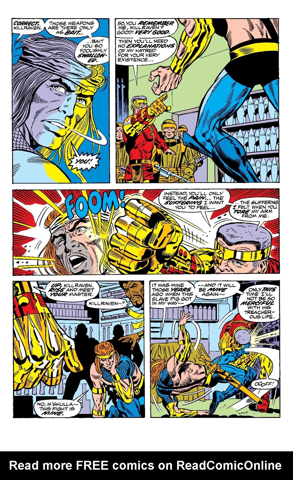 Read online Killraven Epic Collection: Warrior of the Worlds comic -  Issue # TPB (Part 1) - 62